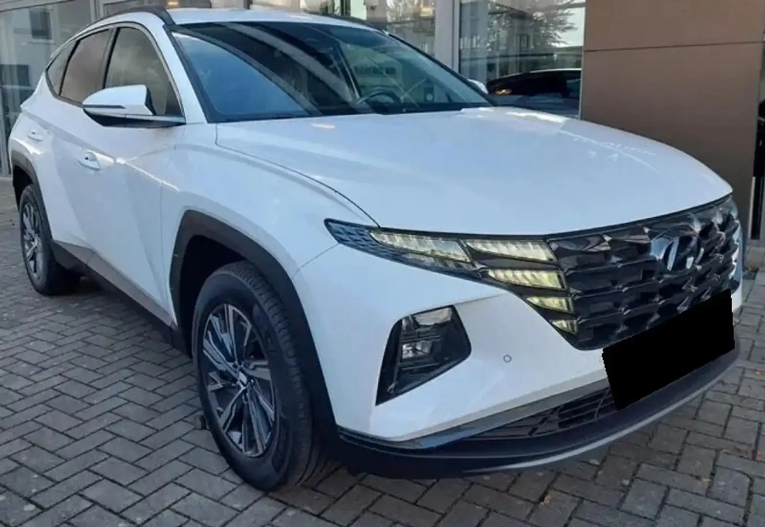 Hyundai TUCSON Xline 1.6 Full Hybrid automatico 230cv Bianco - 1