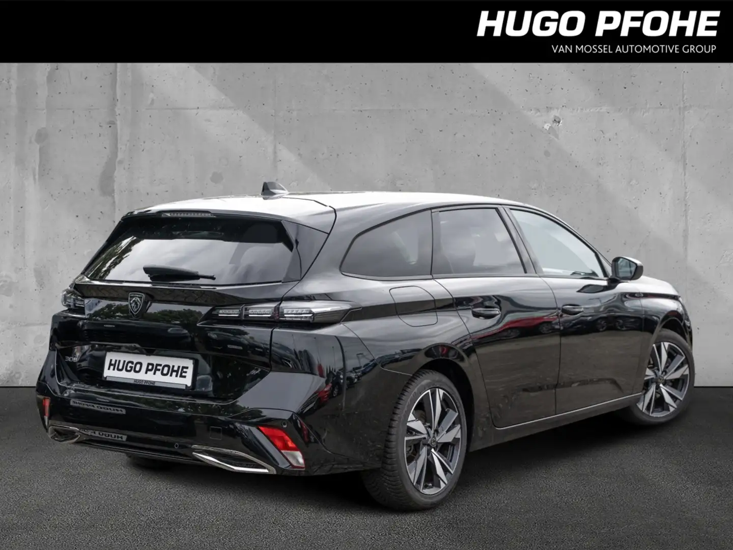 Peugeot 308 SW Allure AHK LED KAMERA NAVI ACC SHZ LED Kam. Negro - 2