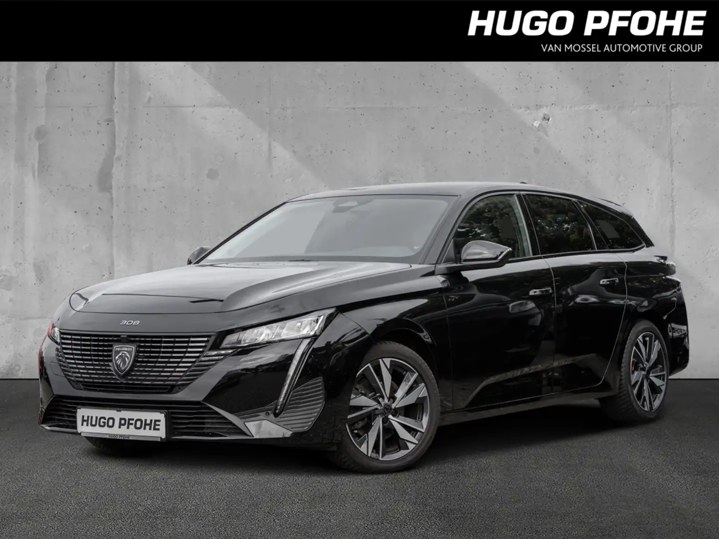 Peugeot 308 SW Allure AHK LED KAMERA NAVI ACC SHZ LED Kam. Black - 1