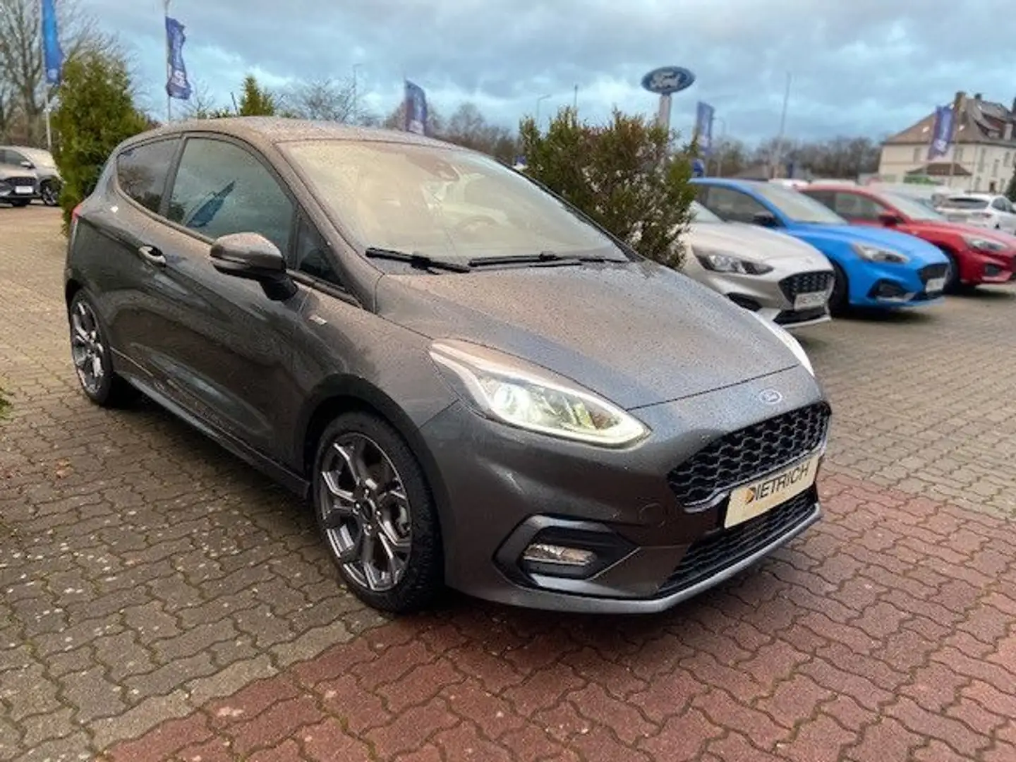 Ford Fiesta 1.0 EcoBoost ST-Line 125PS MHEV *PDC* Grau - 2