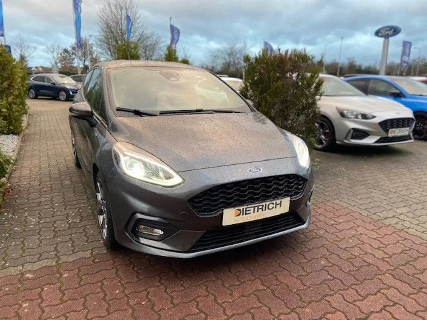 Ford Fiesta 1.0 EcoBoost ST-Line 125PS MHEV *PDC* Grau - 1