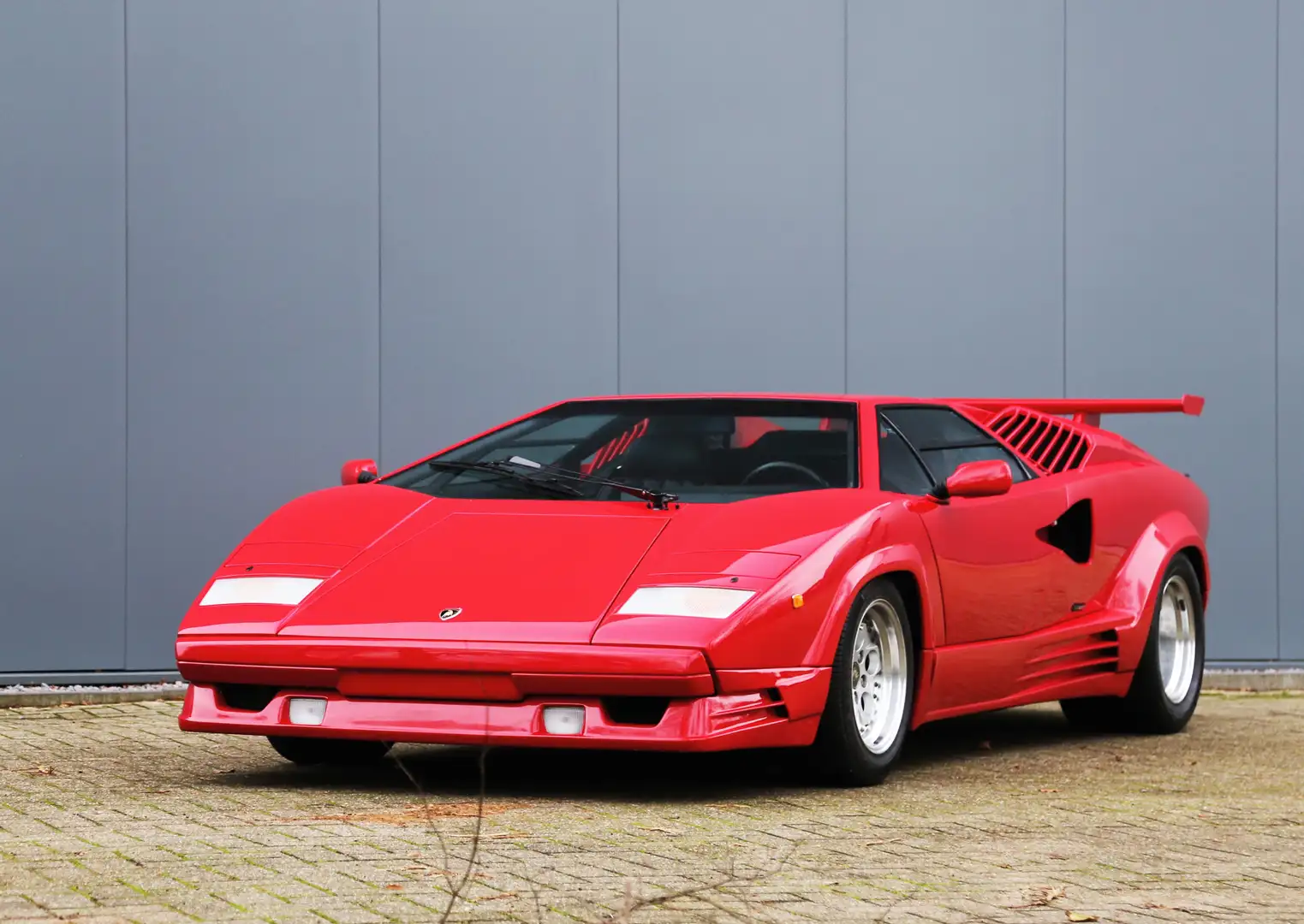 Lamborghini Countach 25th Anniversary - 4960 km - 2 owner Rouge - 1