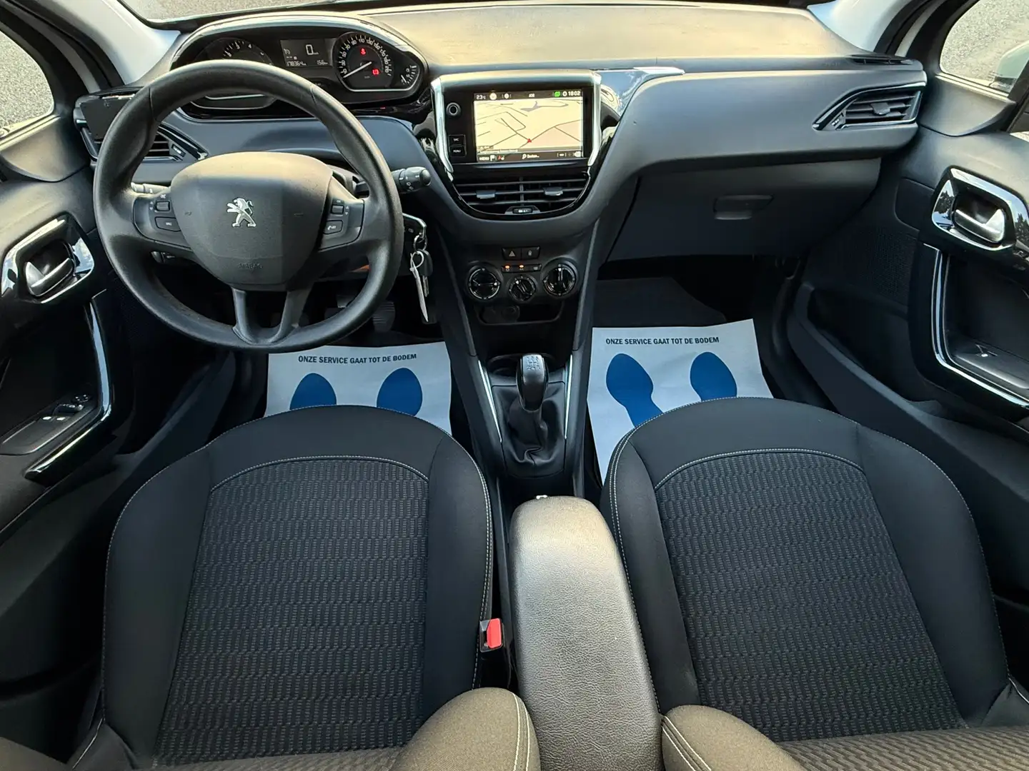 Peugeot 208 1.2 PureTech Blue Lion - XENON - NAVI - PARK SENS Wit - 2