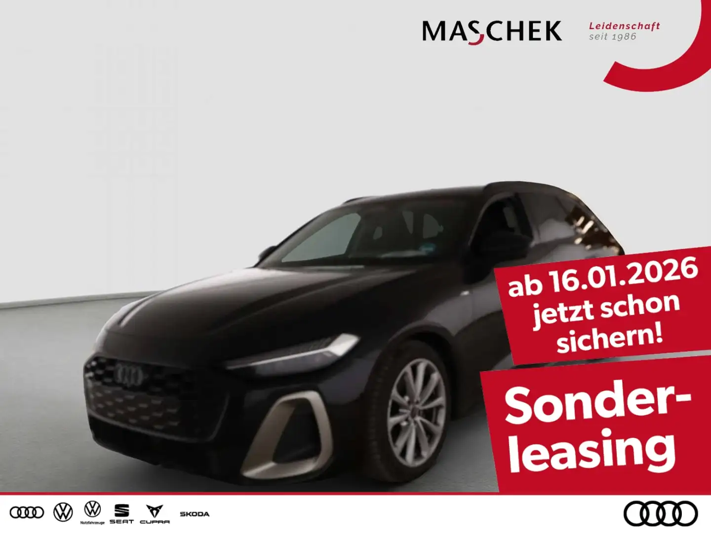 Audi A5 Avant edition one S line Sonderleasing! B&O S-Fwk Schwarz - 1