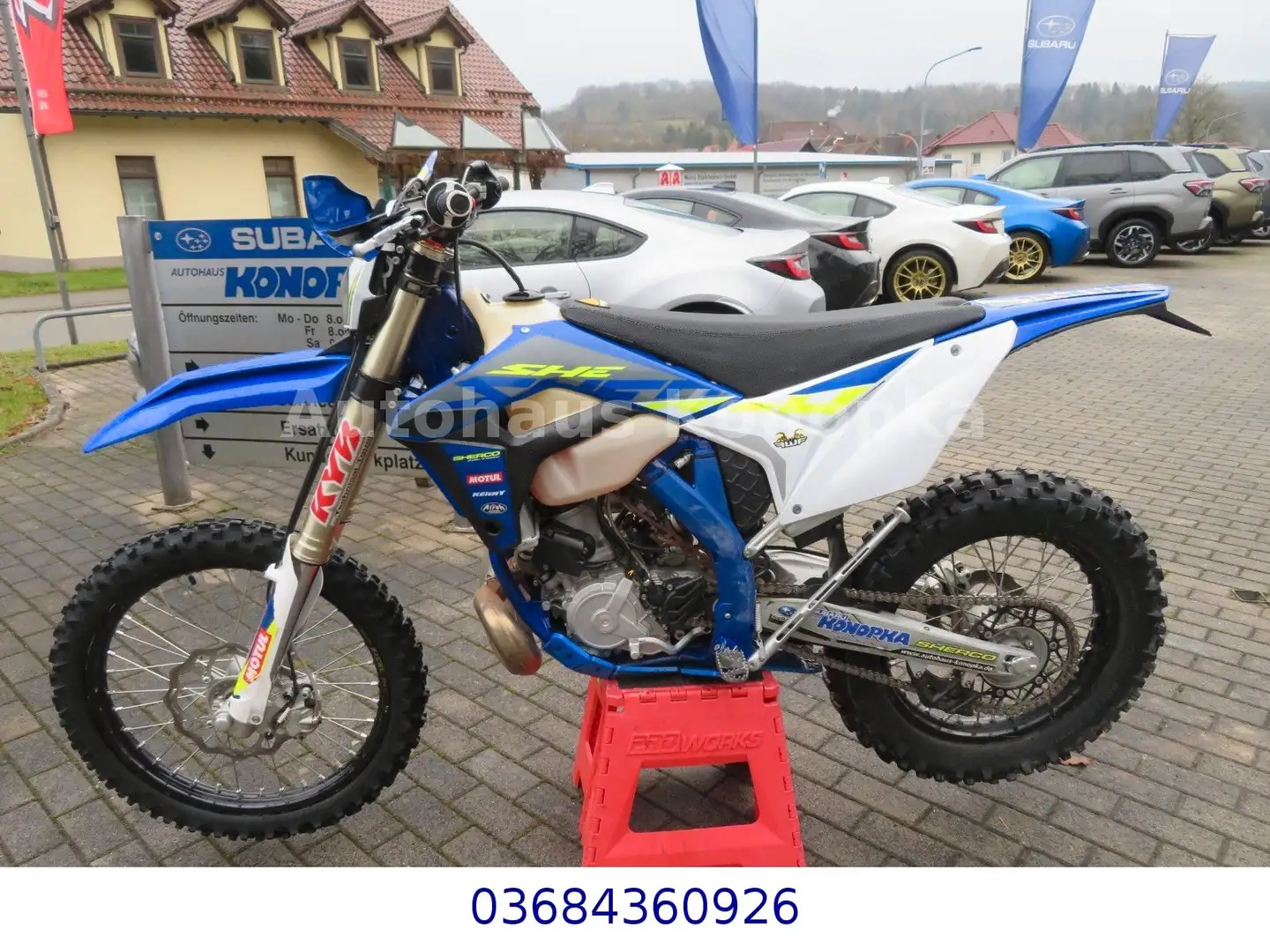 Sherco 300 SEF actory 2023 55BH 4,99% Albastru - 2