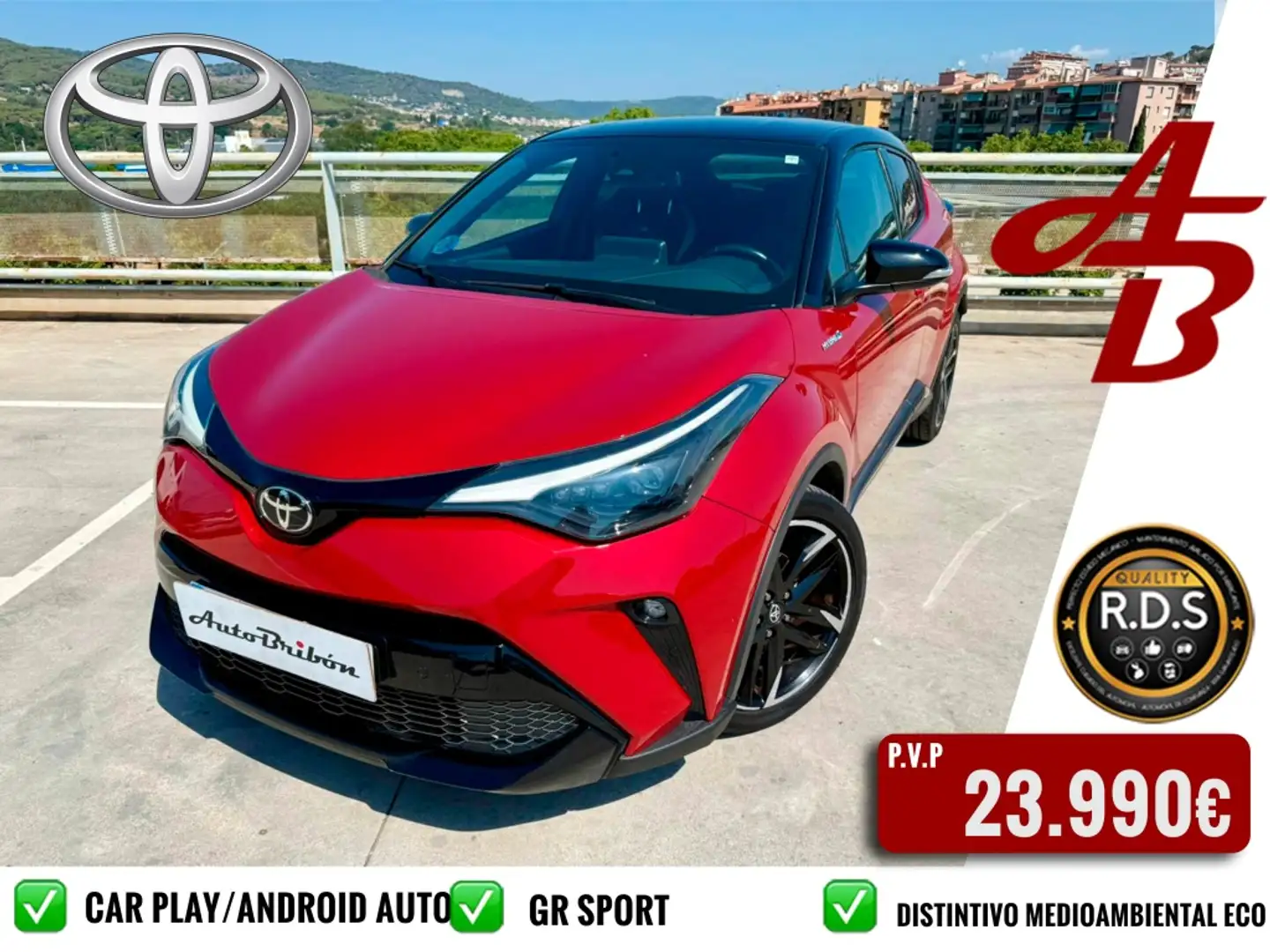 Toyota C-HR 180H GR Sport Mauve - 1