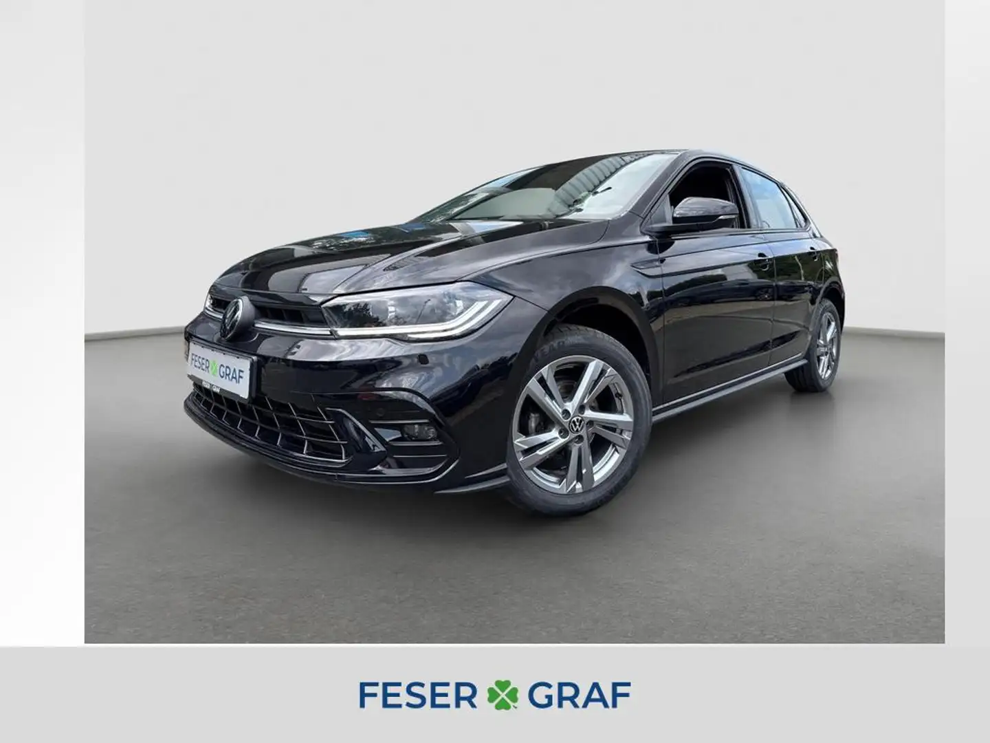 Volkswagen Polo TSi DSG R-LINE ACC Navi Kamera IQ.Drive App Schwarz - 1
