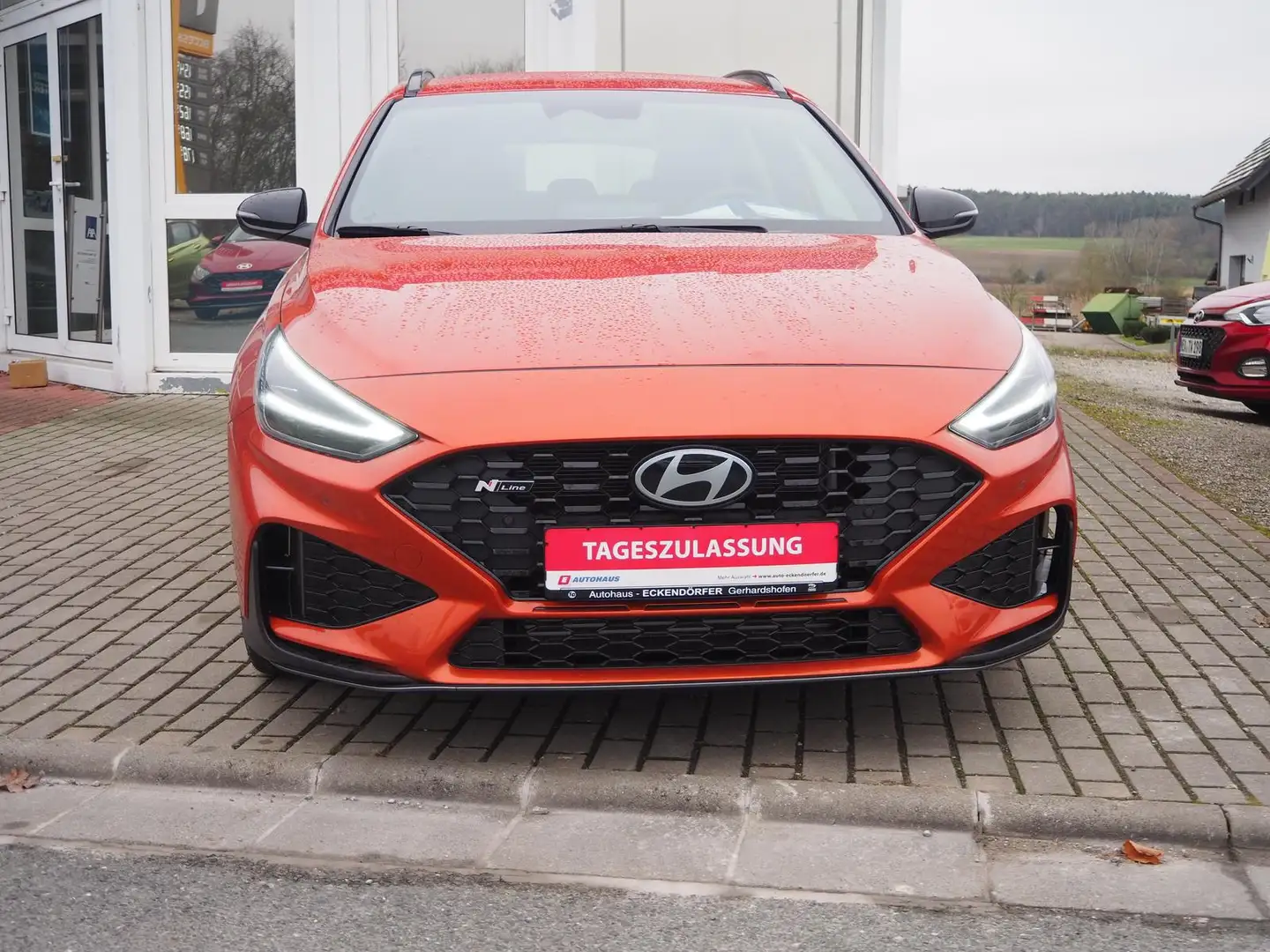 Hyundai i30 CW 1.5 T-GDi N Line 48V*MY25*LED*RFK*Navi* Orange - 2