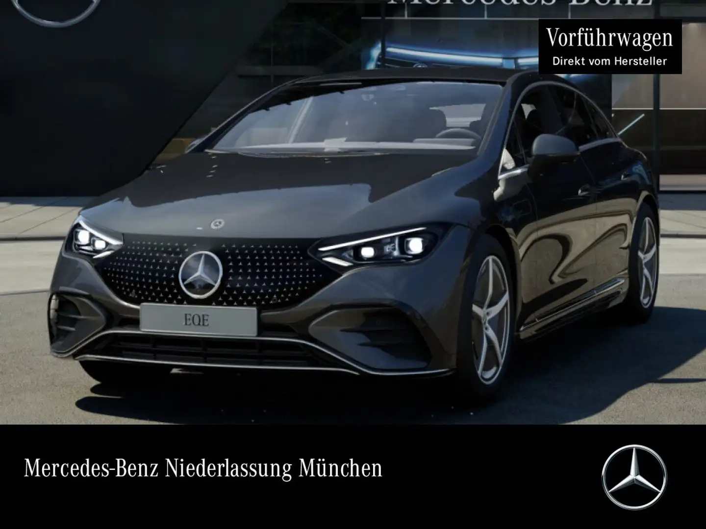 Mercedes-Benz EQE 300 AMG Fahrass WideScreen Burmester Distr. Grau - 1