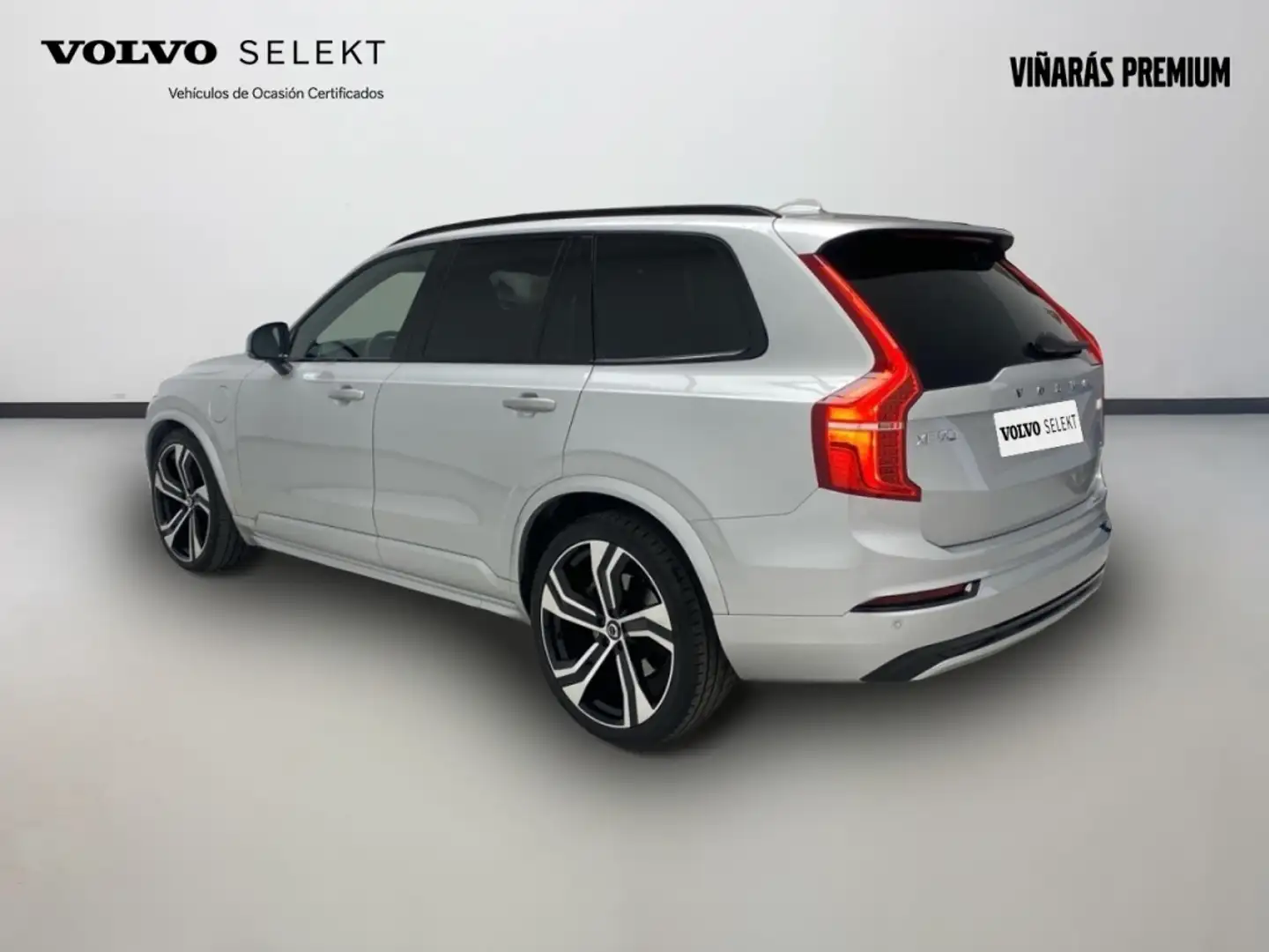 Volvo XC90 T8 Twin R-Design AWD Aut. Gris - 2