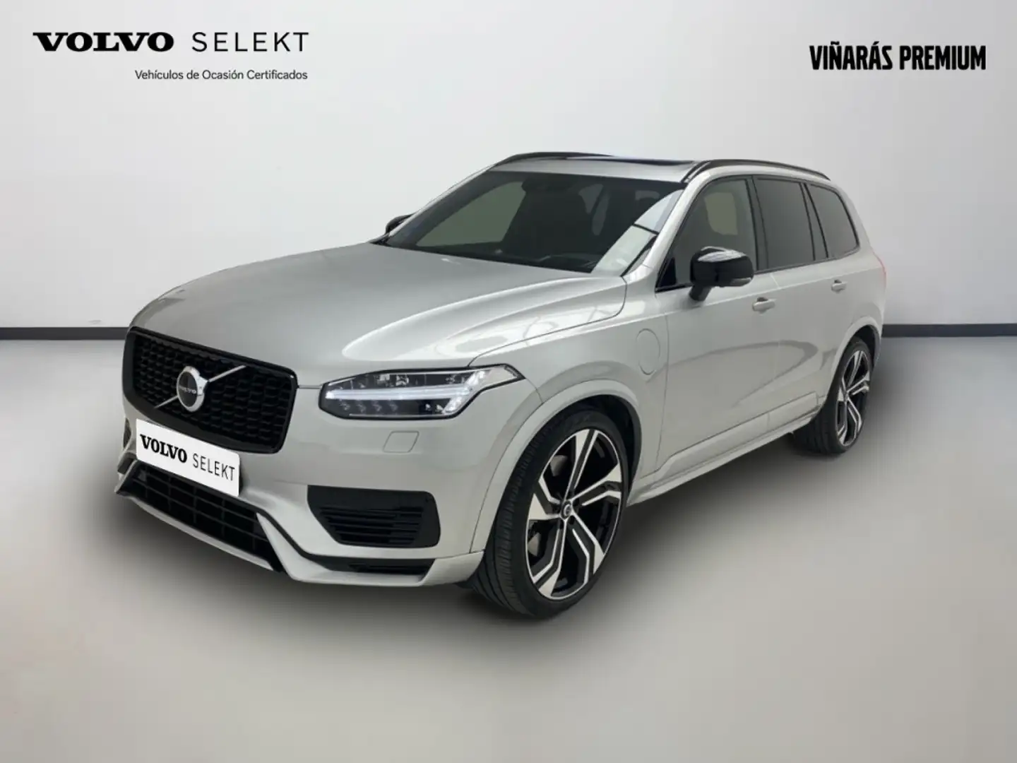 Volvo XC90 T8 Twin R-Design AWD Aut. Gris - 1