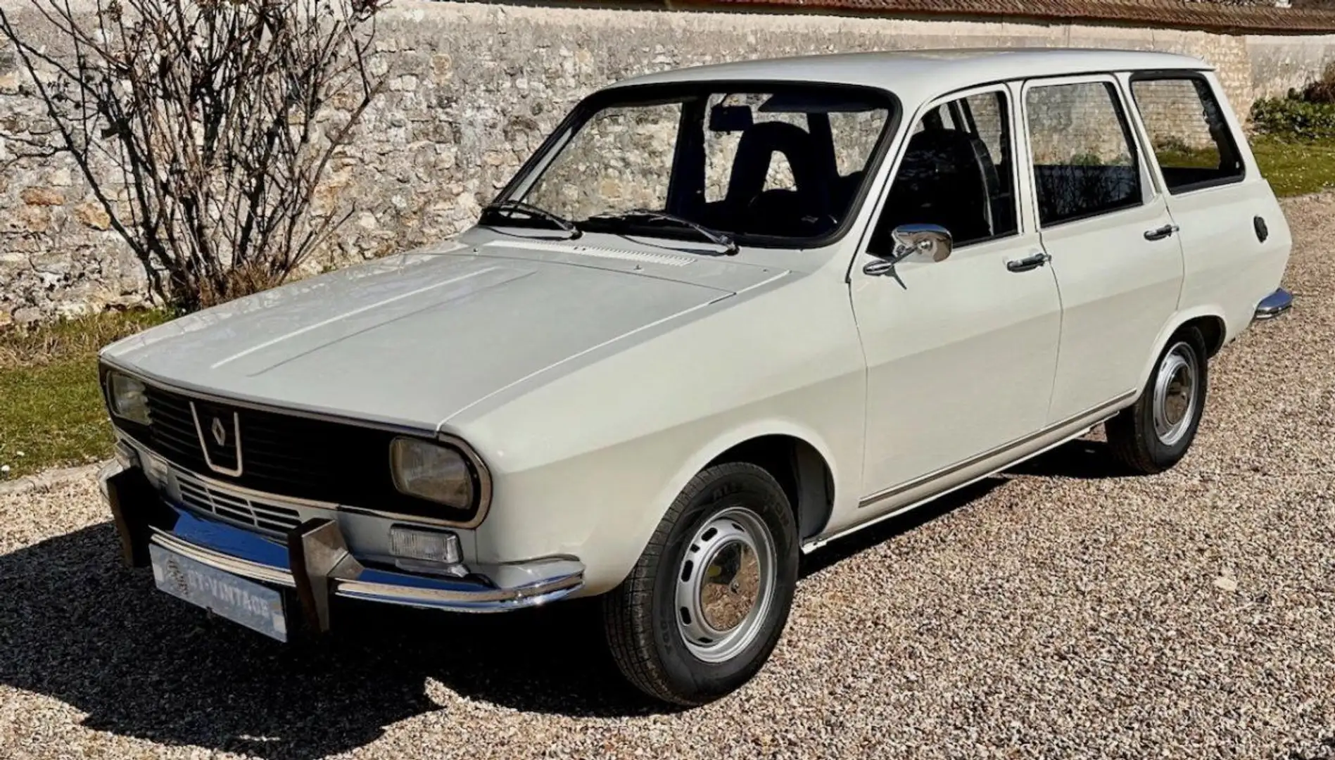 Renault 12 break 1972 Blanc - 1