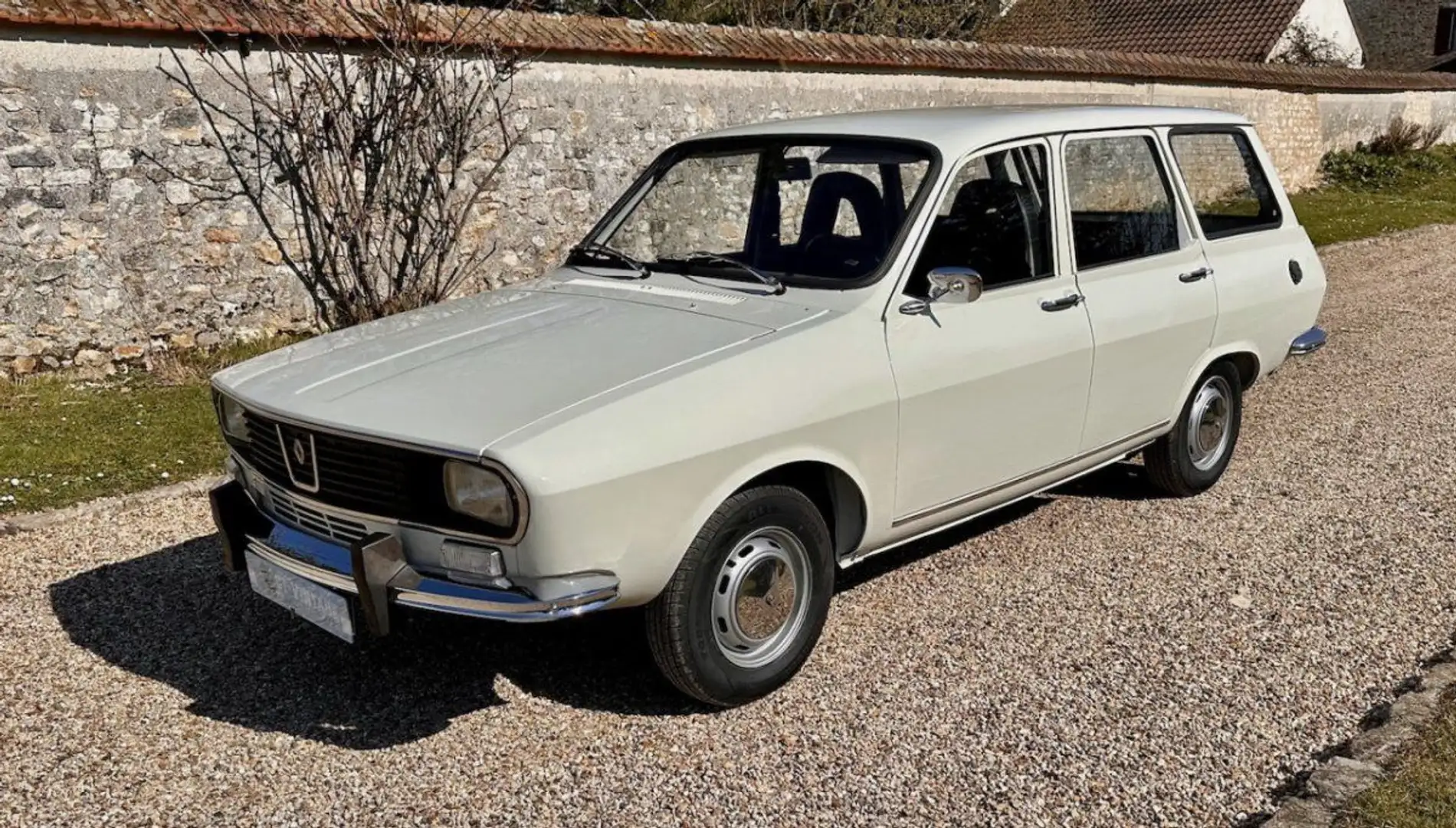 Renault 12 break 1972 Blanc - 2