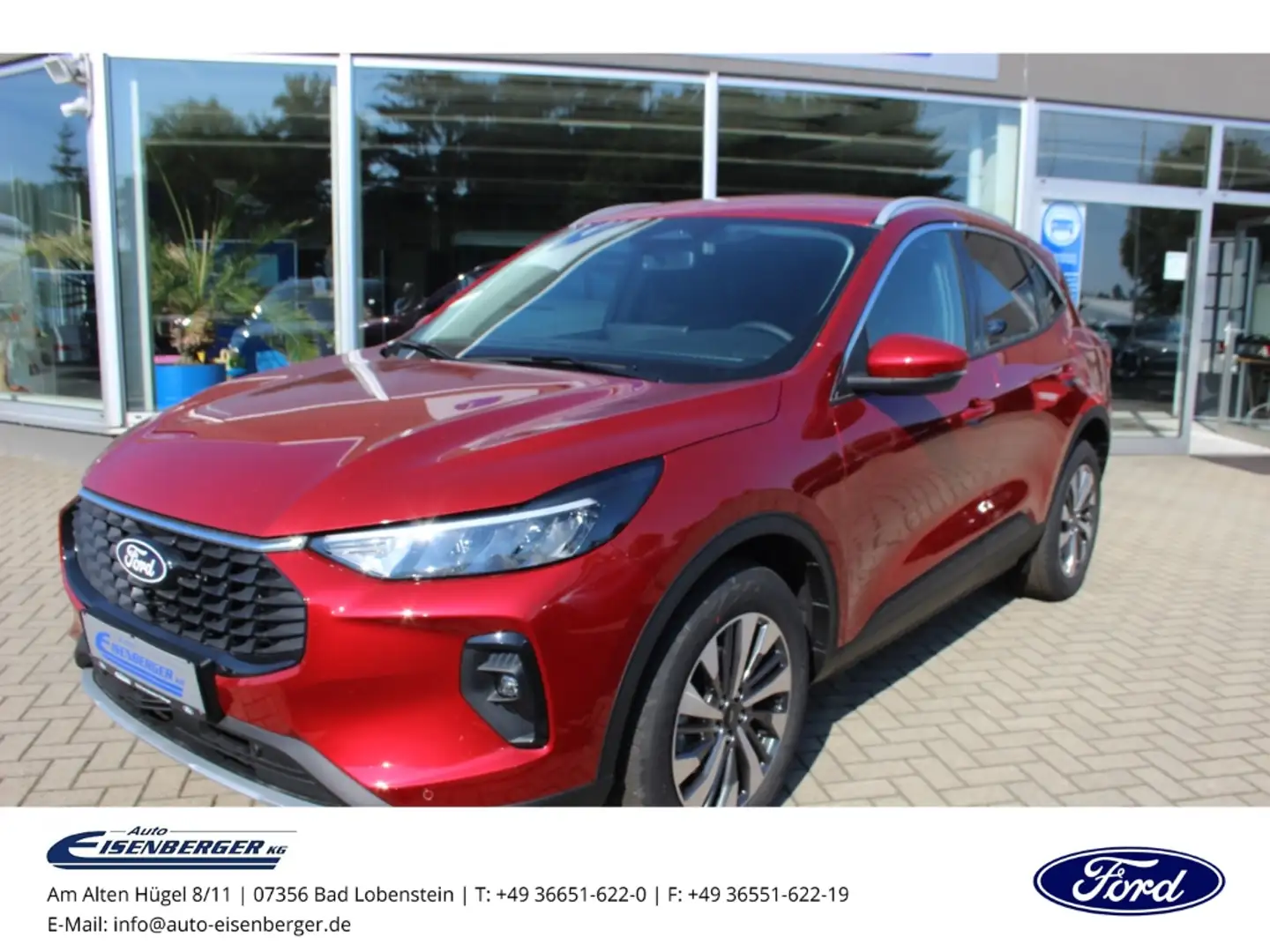 Ford Kuga 2.5 Titanium FHEV Winterpaket Garantie 18'' Rouge - 2