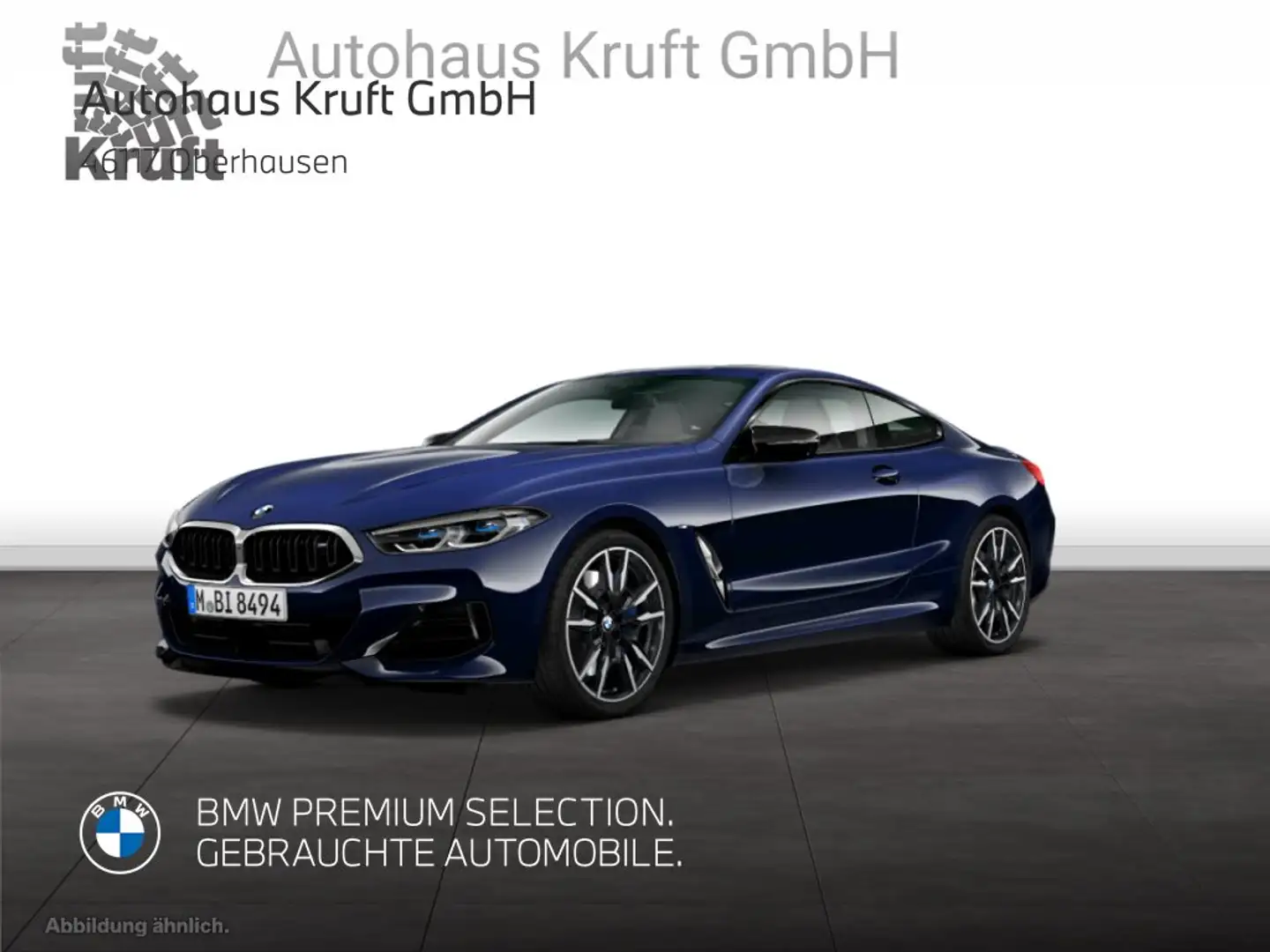 BMW M850 i xDrive Coupé LASERLICHT+KAMERA+ACC Modrá - 2