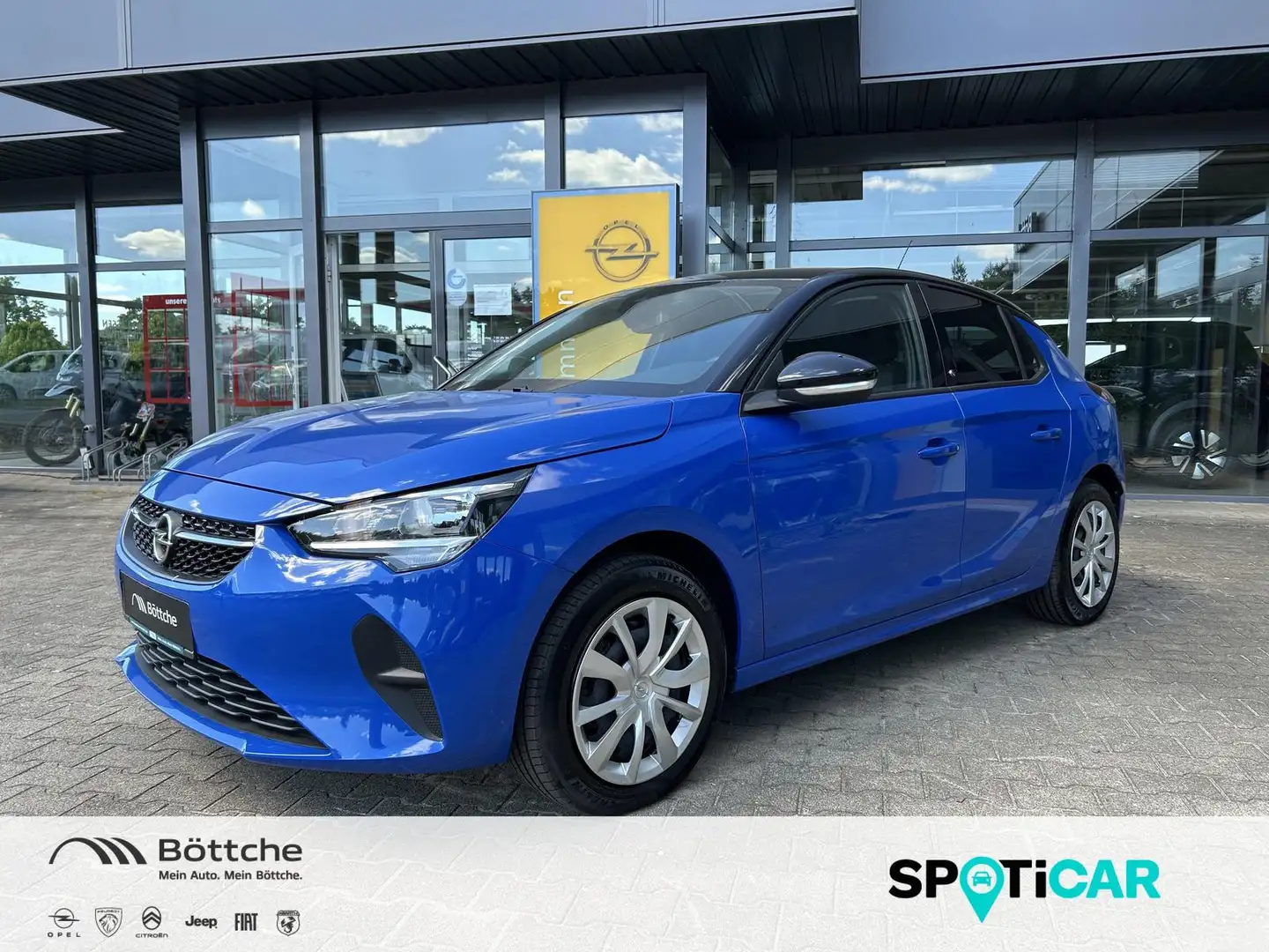 Opel Corsa e Edition/11KW-OBC/PDC/SHZ/LHZ/Assistenzsysteme Bleu - 1