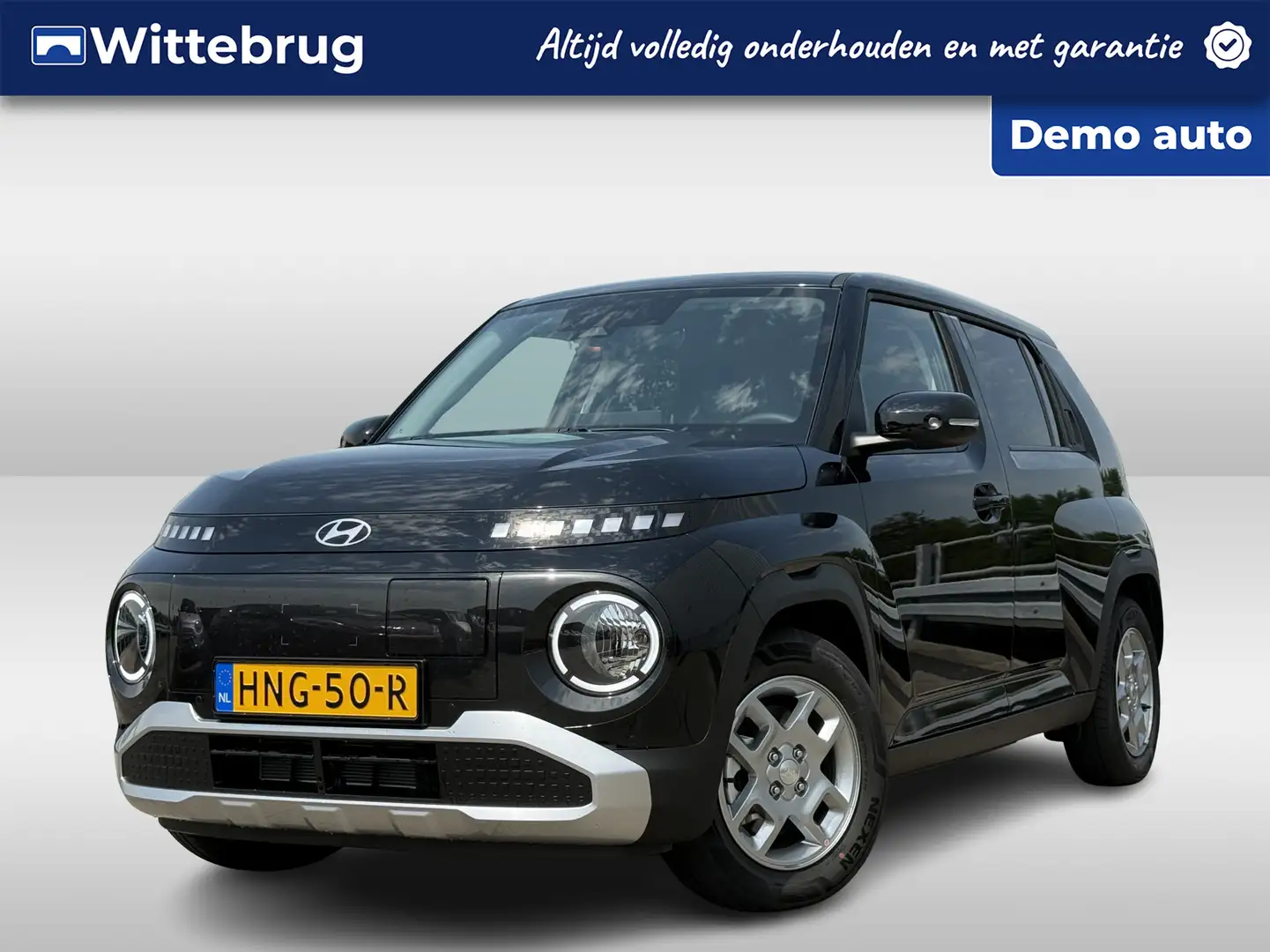 Hyundai Inster Pulse 49 kWh NAVIGATIE | LICHTMETALEN VELGEN | DEM Zwart - 1