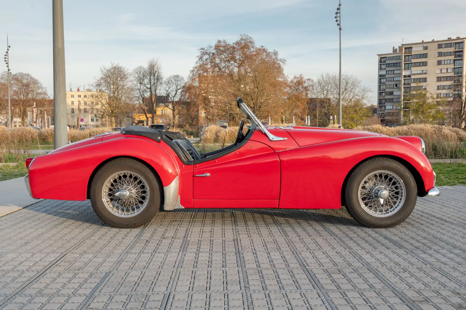 Triumph TR3 Roşu - 2