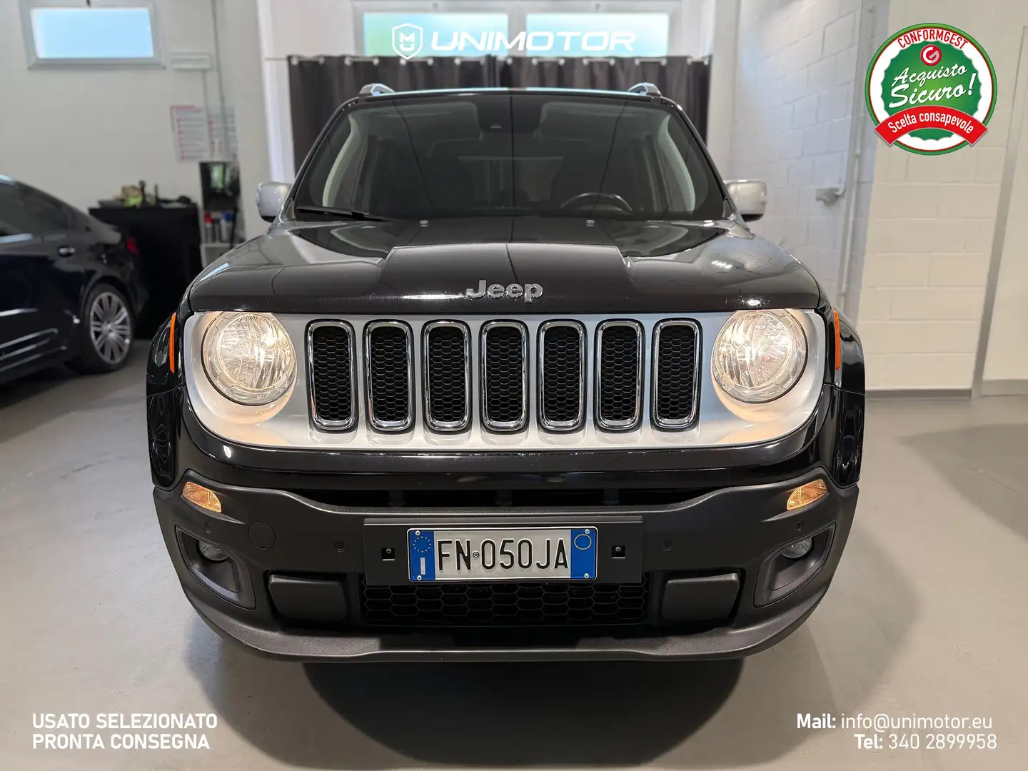 Jeep Renegade Limited 2.0 Mjet 4WD 140cv Auto - EURO 6 Nero - 2