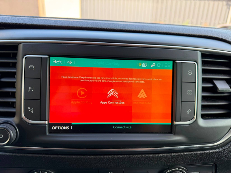 Citroen Jumpy 2.0d 122Ch Long Chassis*3Places Camera 360° Navi Carplay* — photo 13