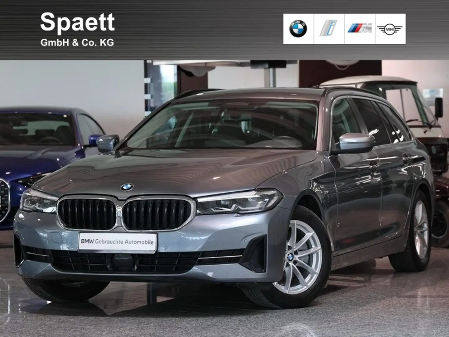 BMW 520 d Tour. LKHZ ACC Standheiz. LivCockp. Gris - 1