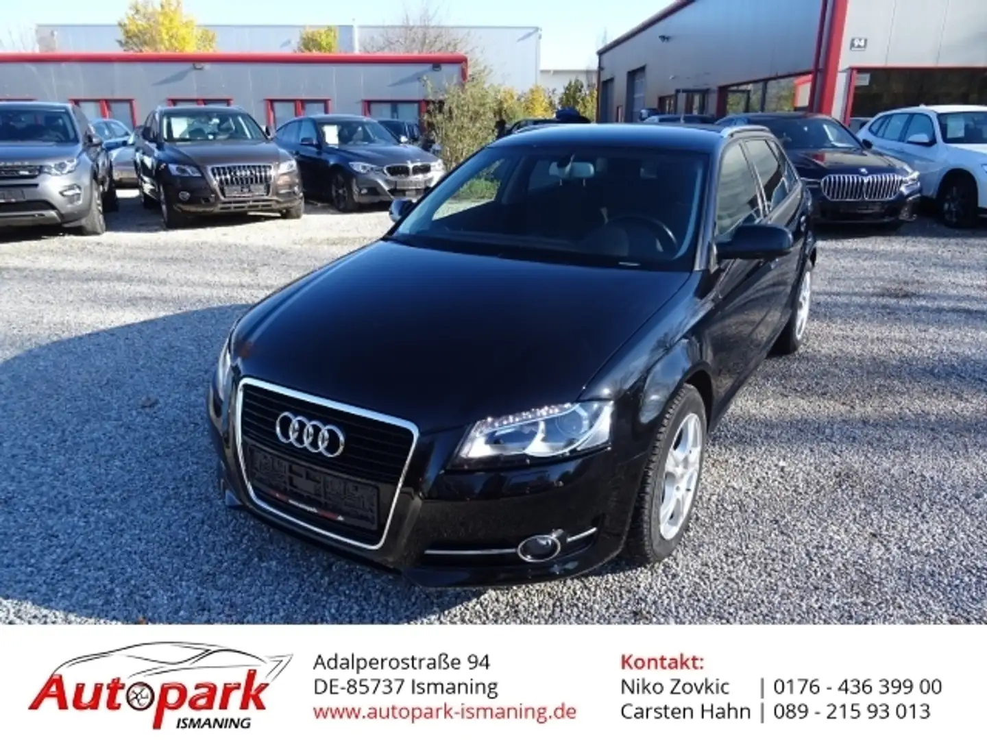 Audi A3 Sportback 1.6 TDI Ambiente Navi Xenon SHZ Temp Schwarz - 1