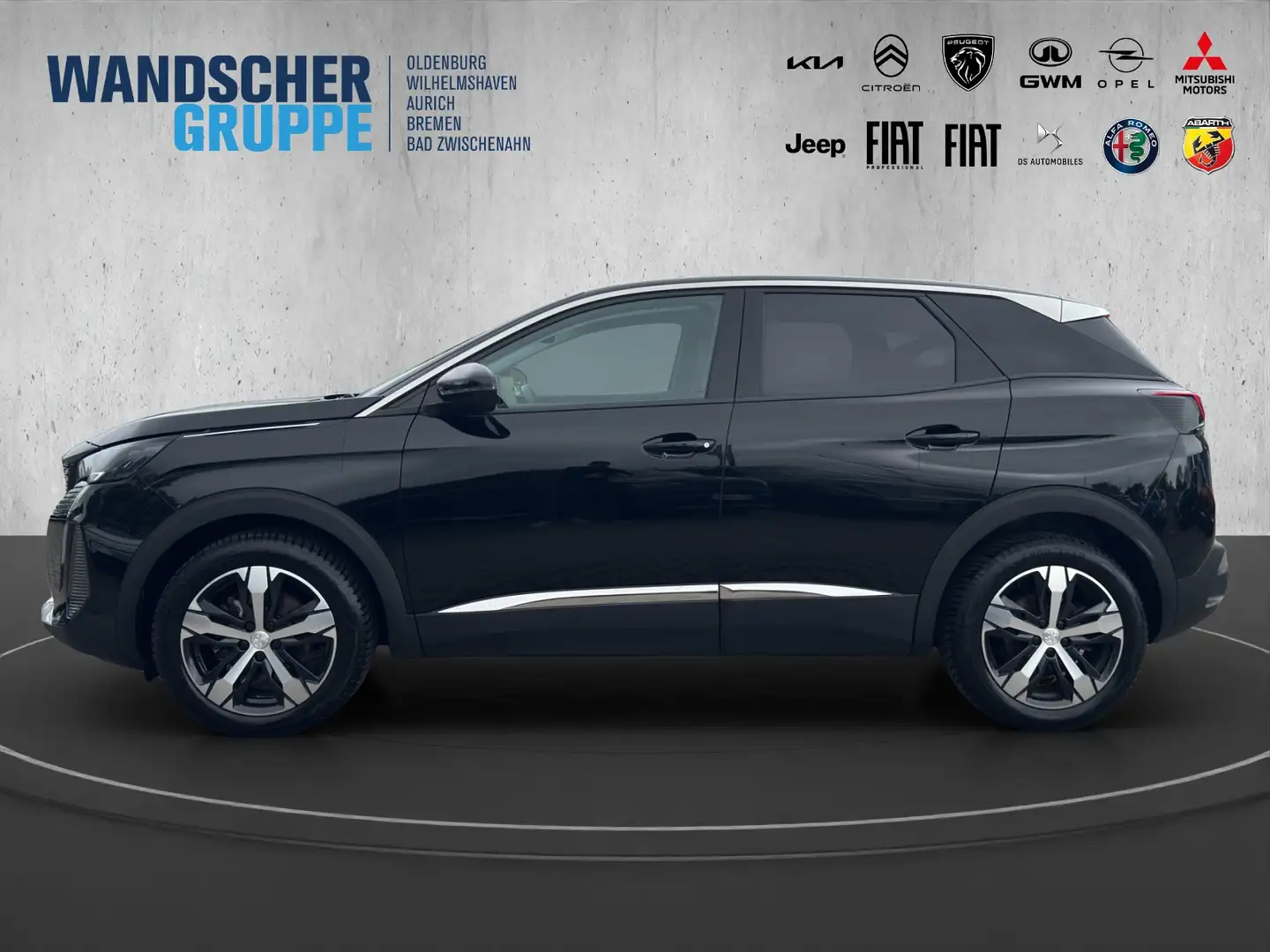 Peugeot 3008 Allure Pack 1.5 BlueHDi 130 +Navi+Kam.+SHZ Schwarz - 2