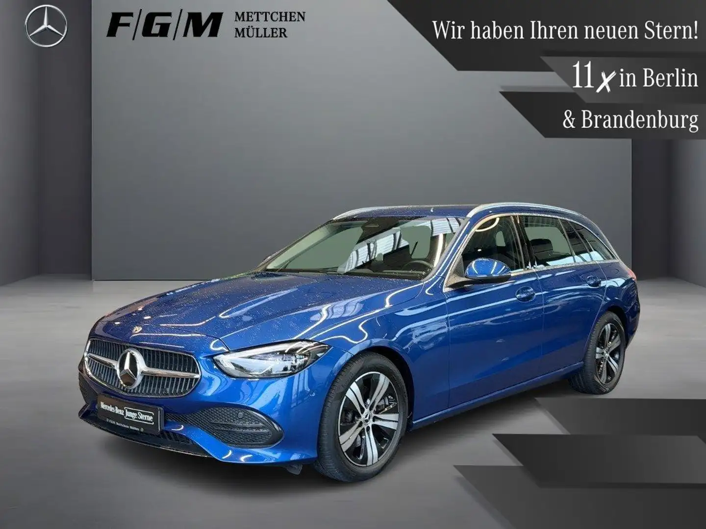 Mercedes-Benz C 200 T Avantgarde TWA|CarPlay|Sitzhz|Kam| Blau - 1