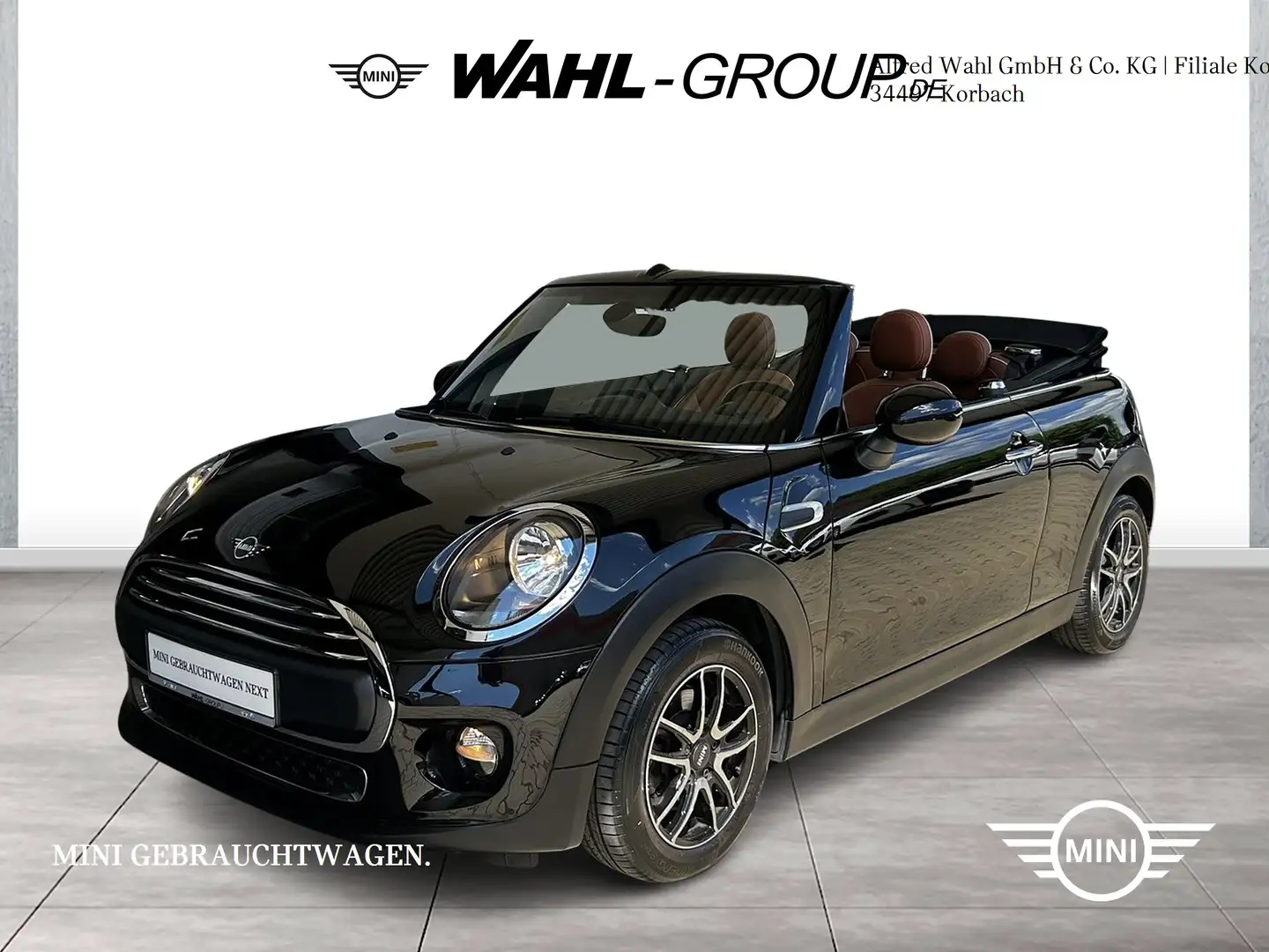 MINI One Cabrio One Cabrio Pepper Excitment Sportsitz Leder Navi P Schwarz - 1