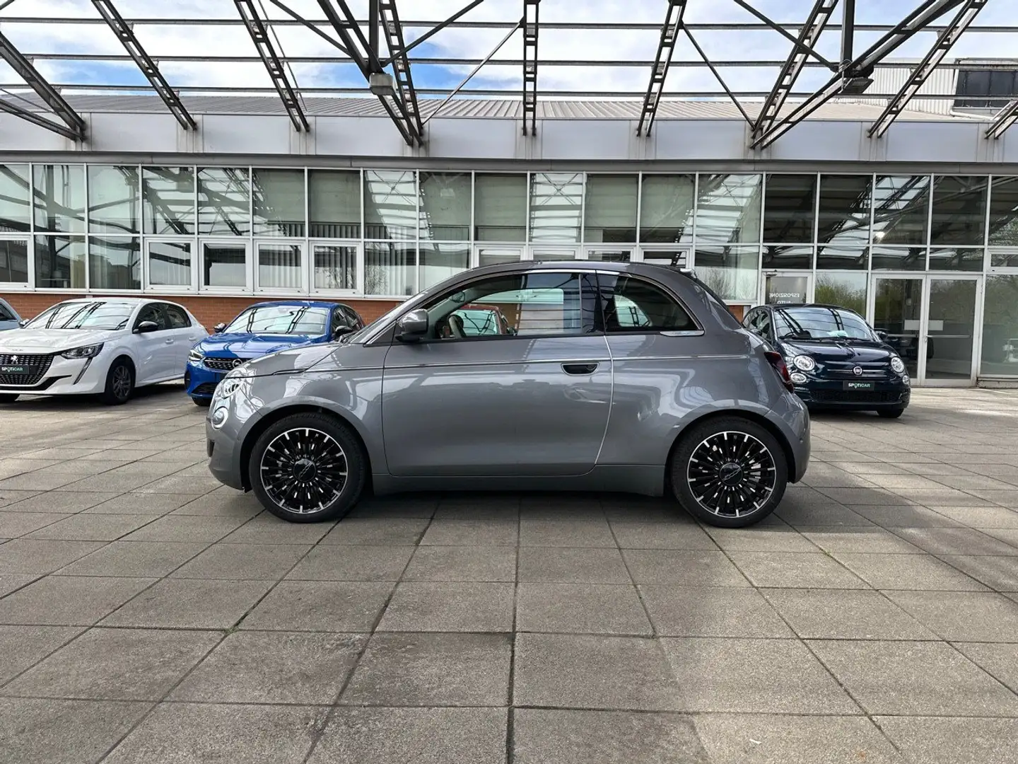 Fiat 500C Elettrica La Prima Grigio - 2