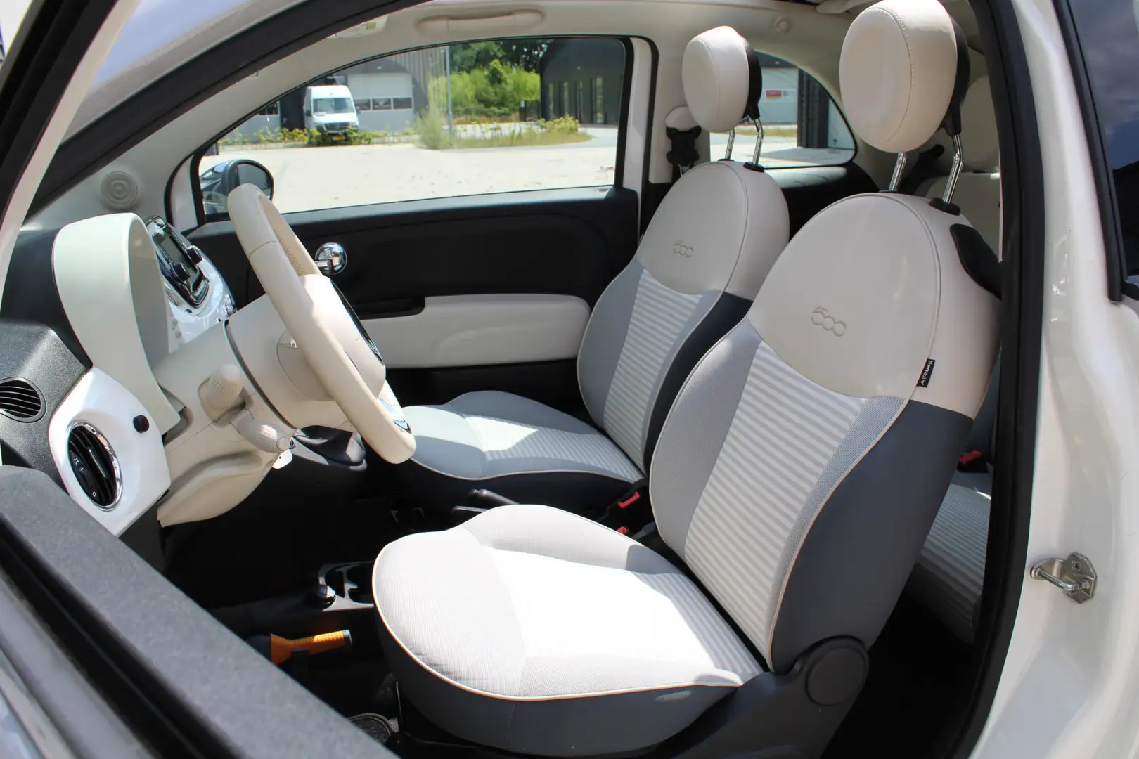 Fiat 500C 0.9 TwinAir Turbo Collezione | NL-auto | TOPstaat! Wit - 2
