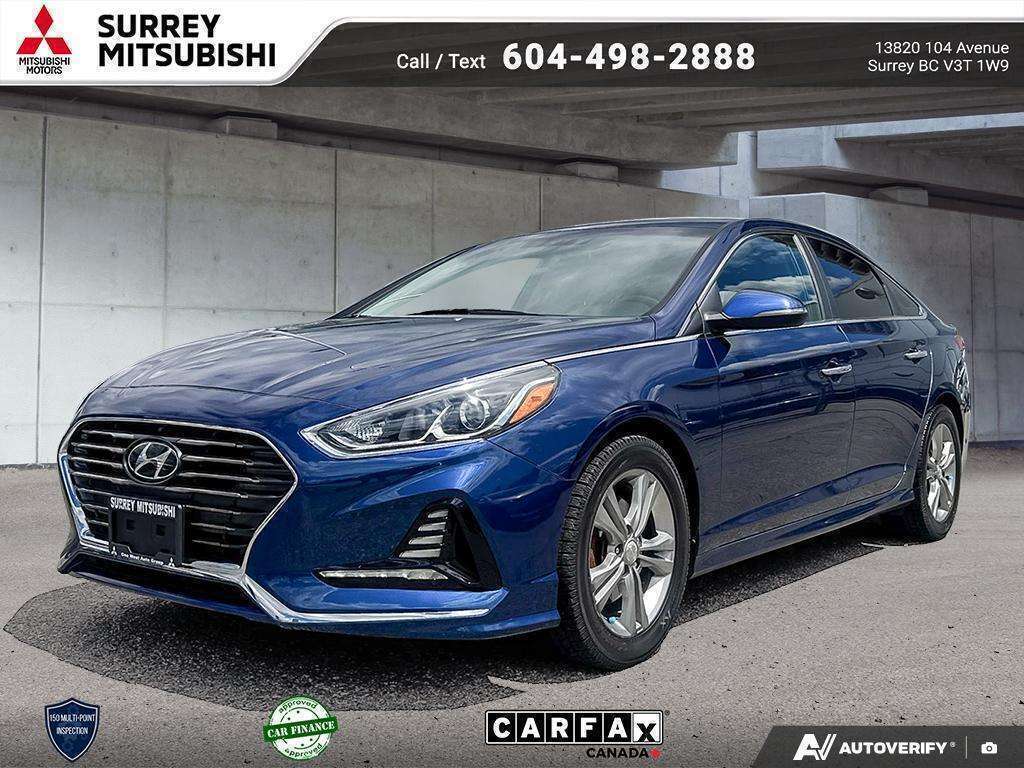 Blue 2018 Hyundai Sonata Sedan 6-Speed Automatic