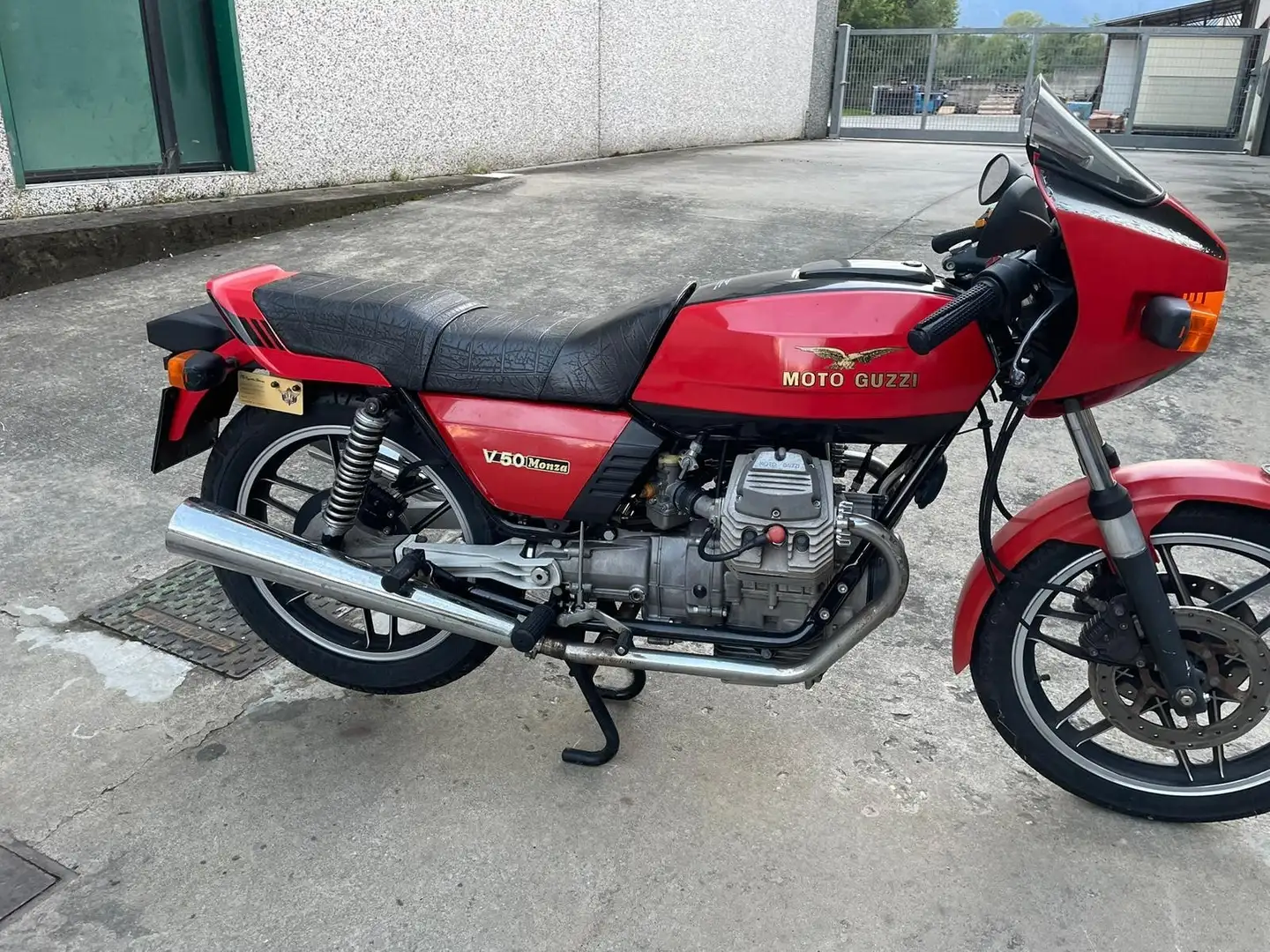 Moto Guzzi V 50 V50 Montecarlo Rojo - 2
