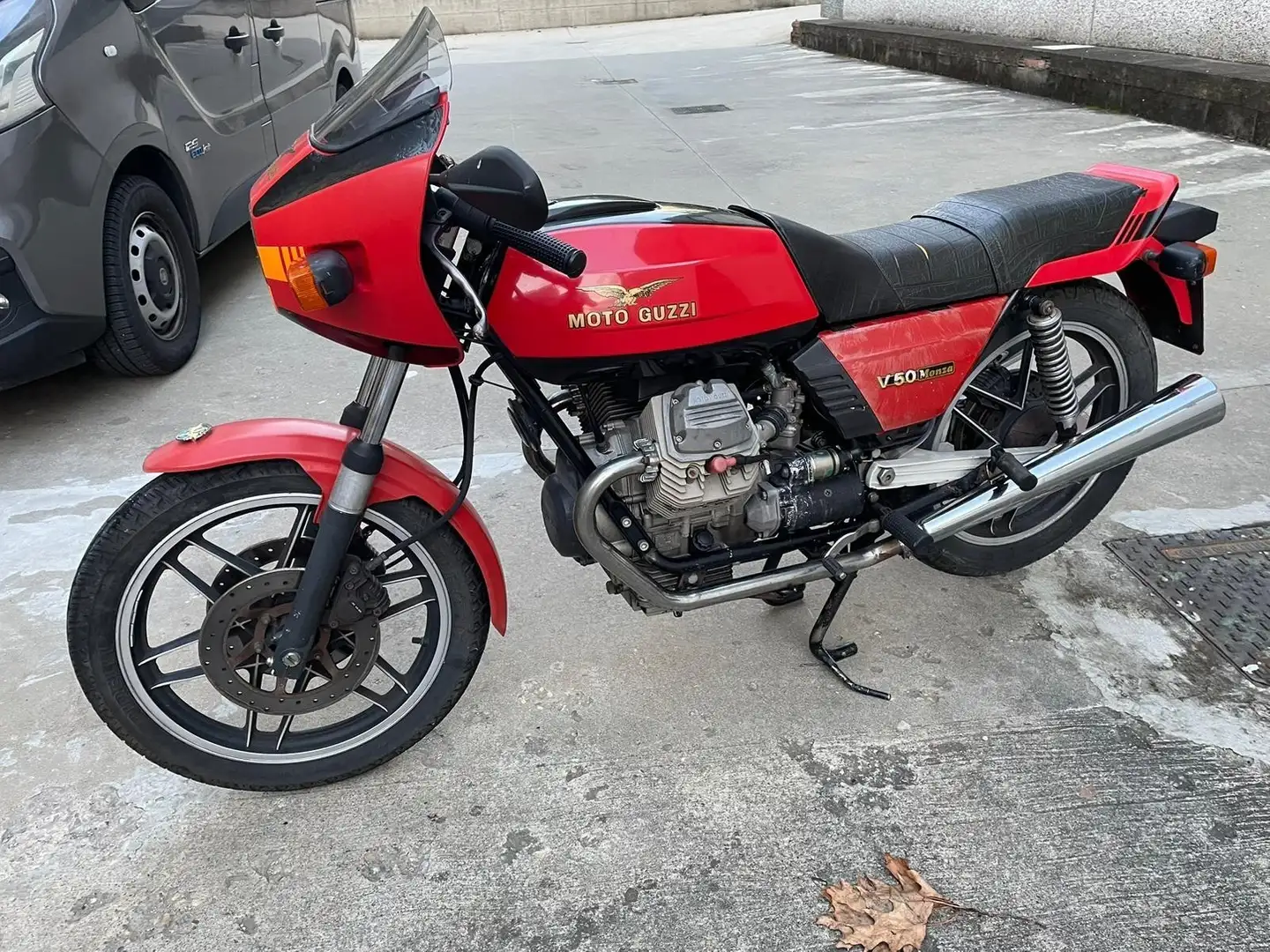 Moto Guzzi V 50 V50 Montecarlo Rojo - 1