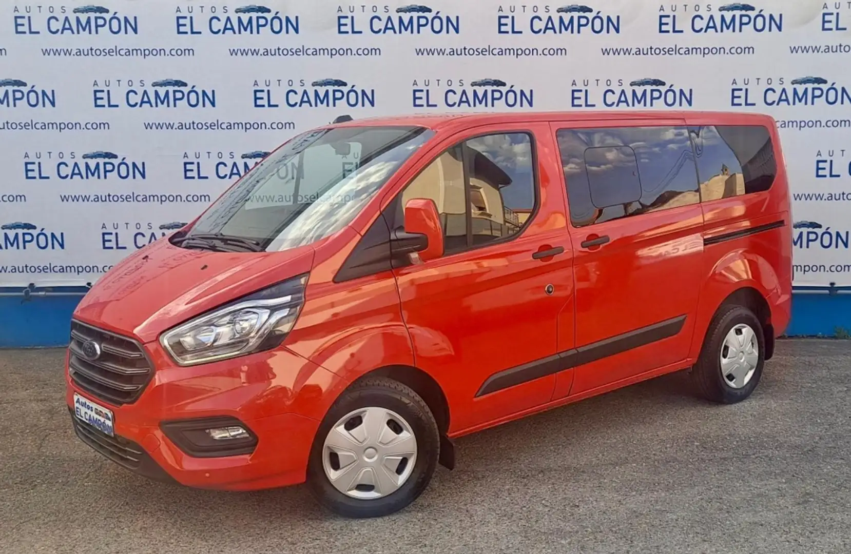 Ford Transit Custom FT 320 L1 Kombi Ambiente EcoBlue Hy Rojo - 1