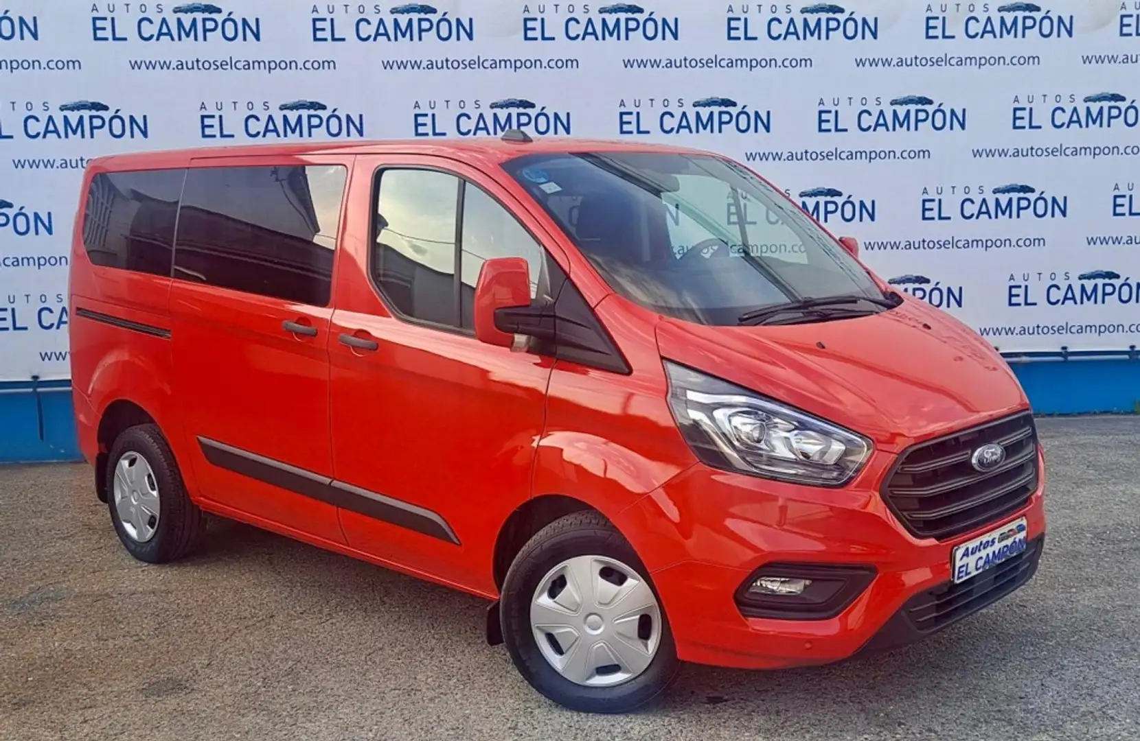 Ford Transit Custom FT 320 L1 Kombi Ambiente EcoBlue Hy Rojo - 2
