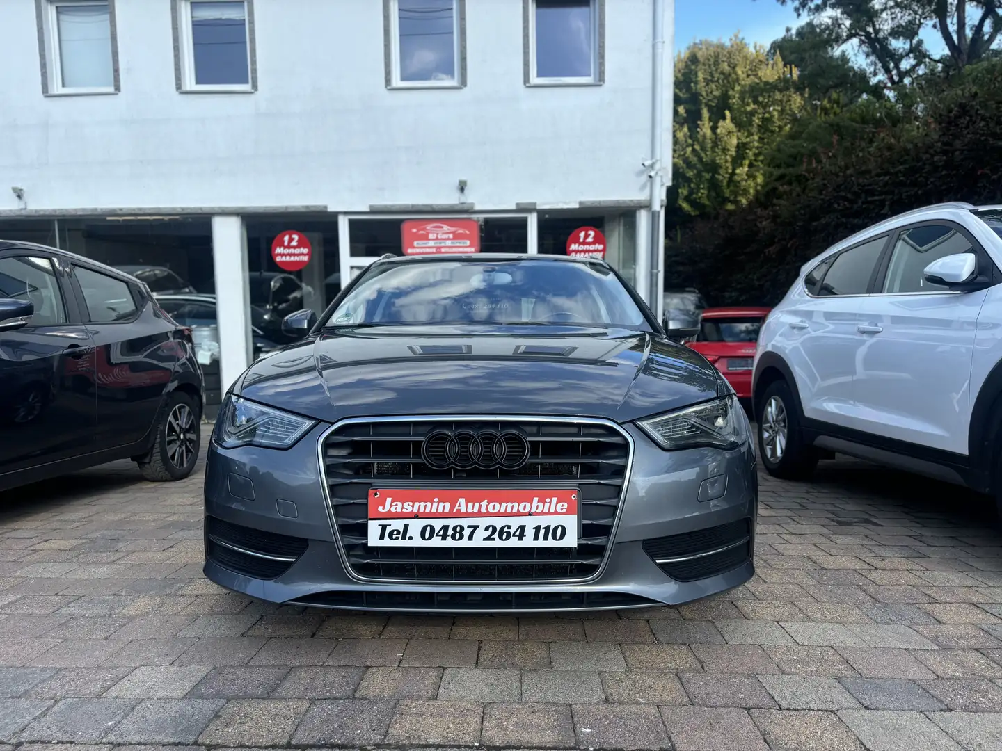 Audi A3 1.6TDI*XENON*GPS*AIRCO*5PORTES*GARANTIE 12MOIS* Grijs - 2