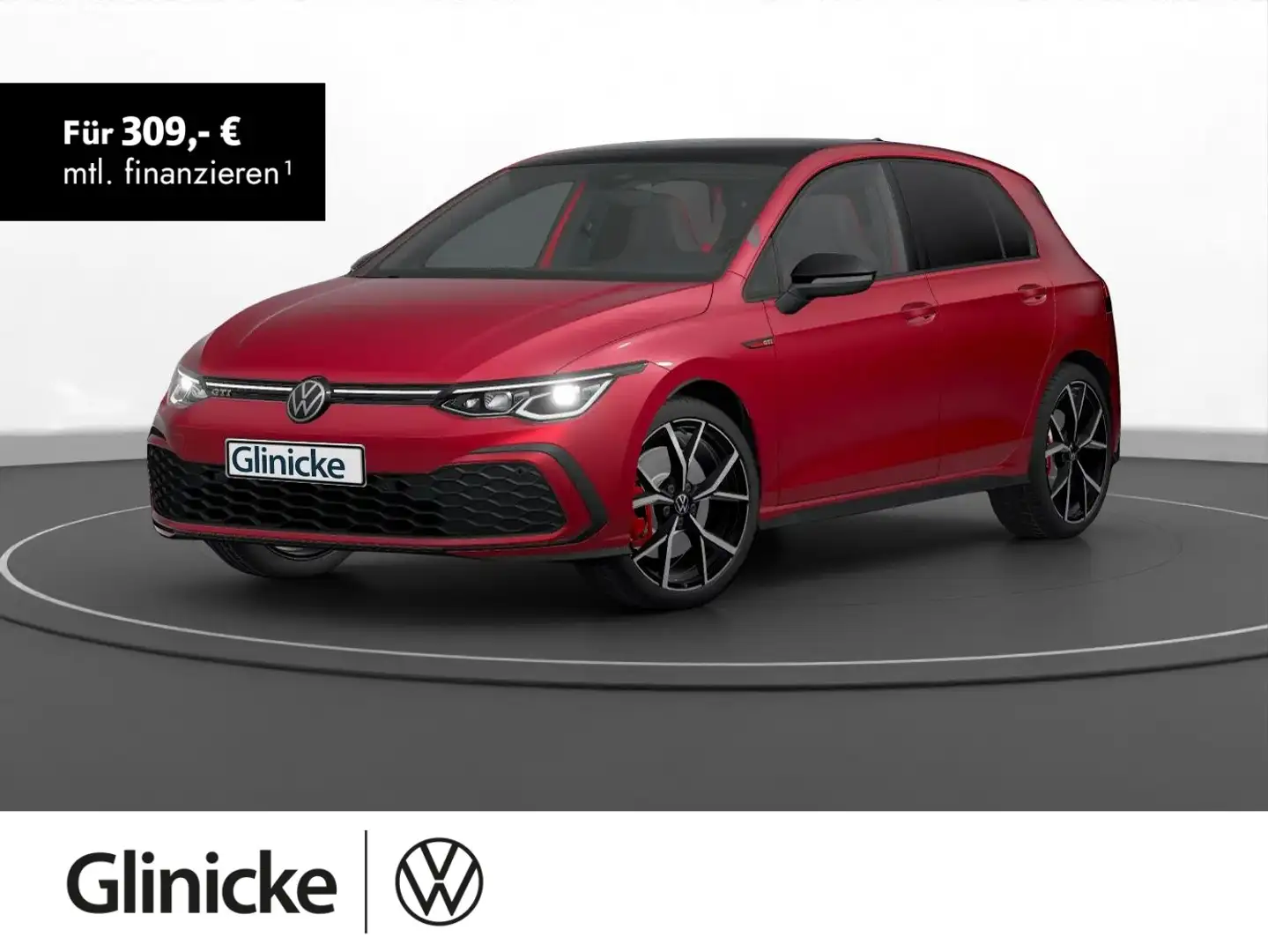 Volkswagen Golf GTI Golf VIII GTI Pano LED LM 19" Navi PDC vo+hi ACC Rot - 1