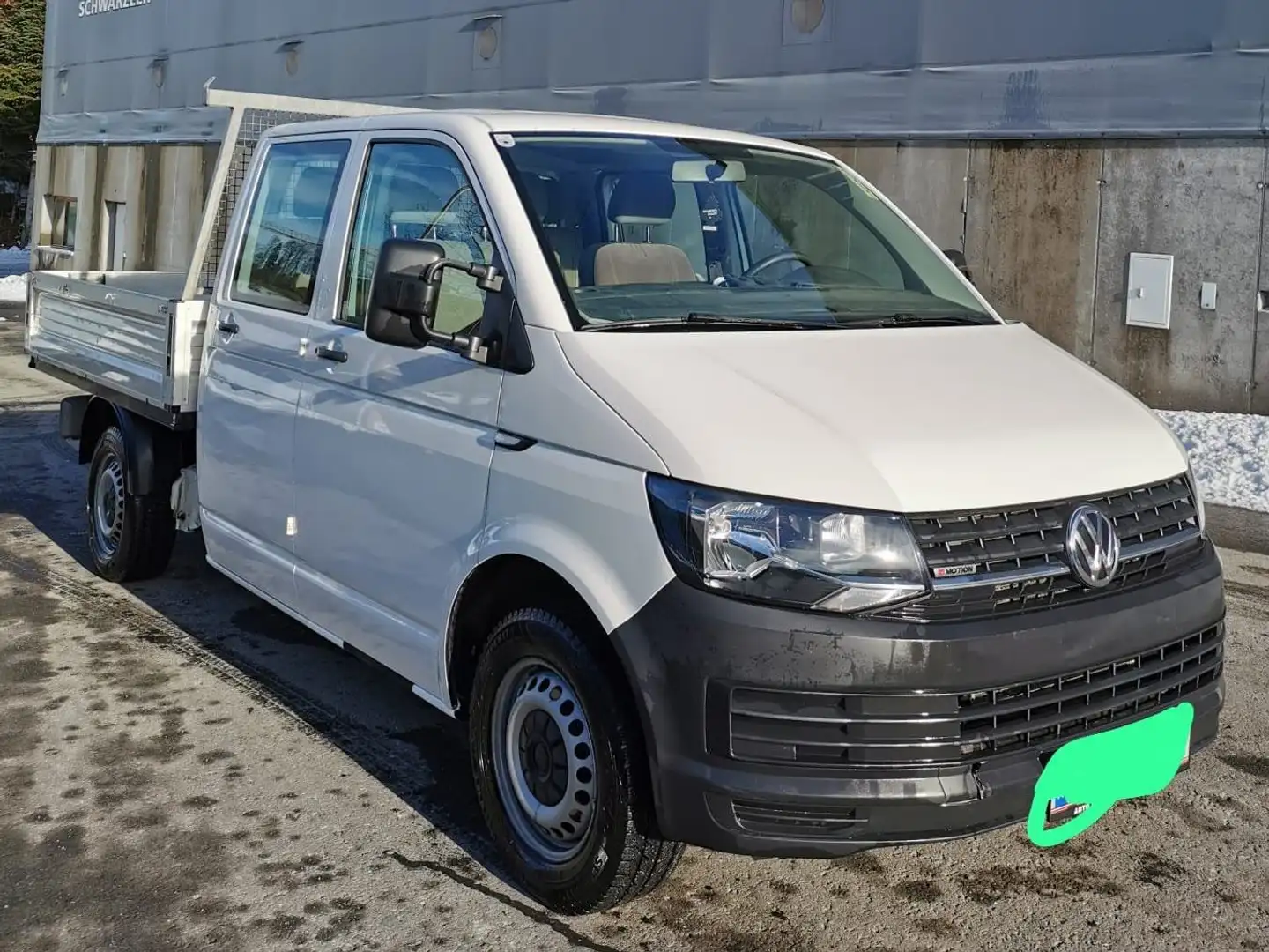 Volkswagen Transporter Pritsche Weiß - 1
