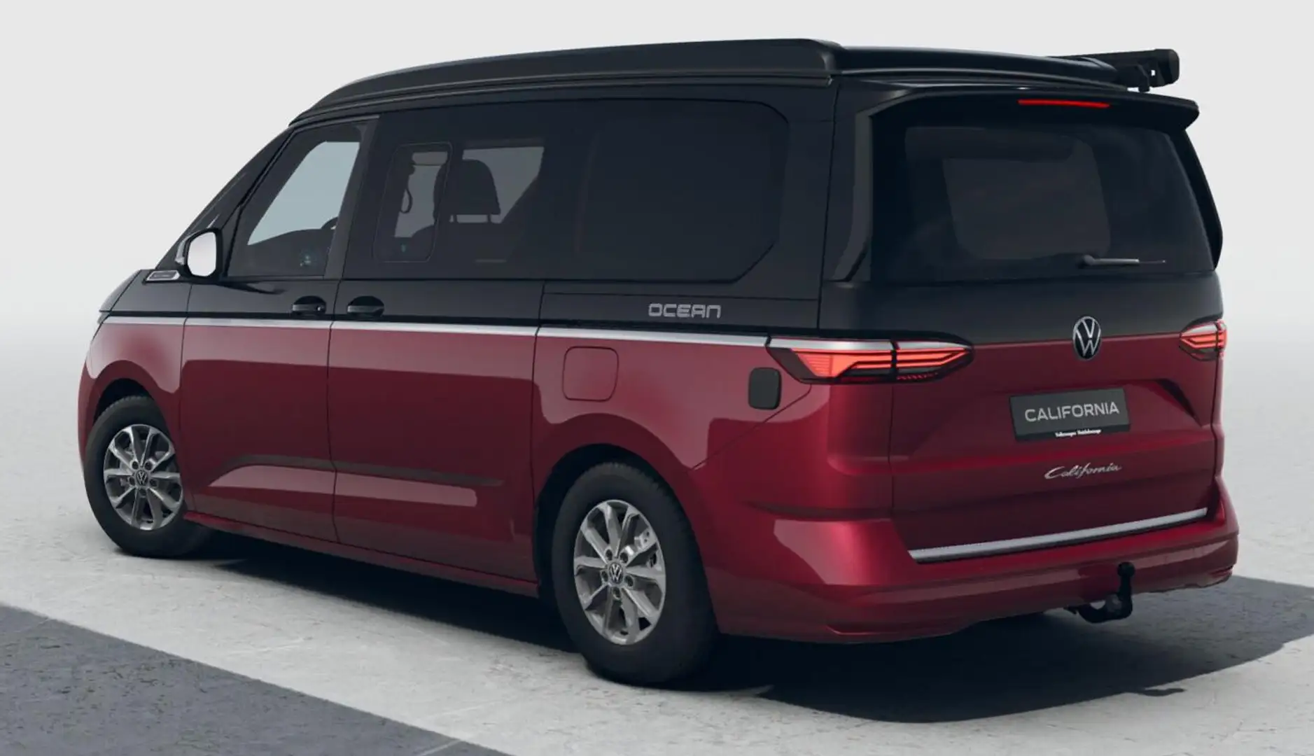 Volkswagen T7 California Ocean 150 AHK Markis ParkP Keyl 110 kW (150 PS)... Červená - 2
