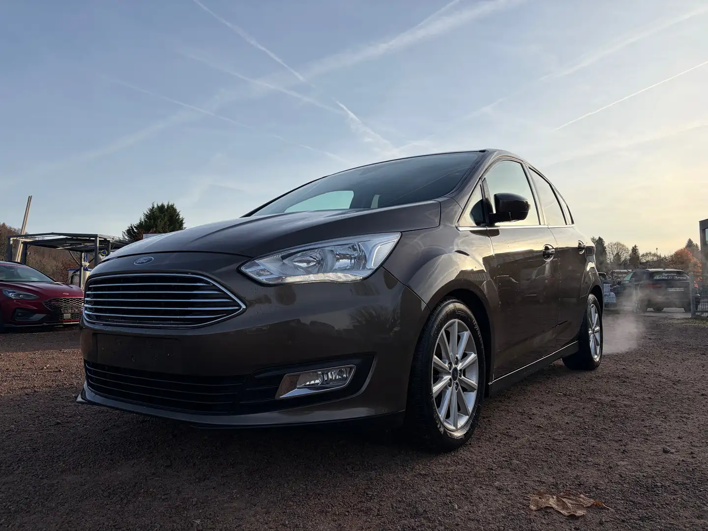 Ford C-Max Titanium*HU NEU*1.Hand*85.000 km* Braun - 1