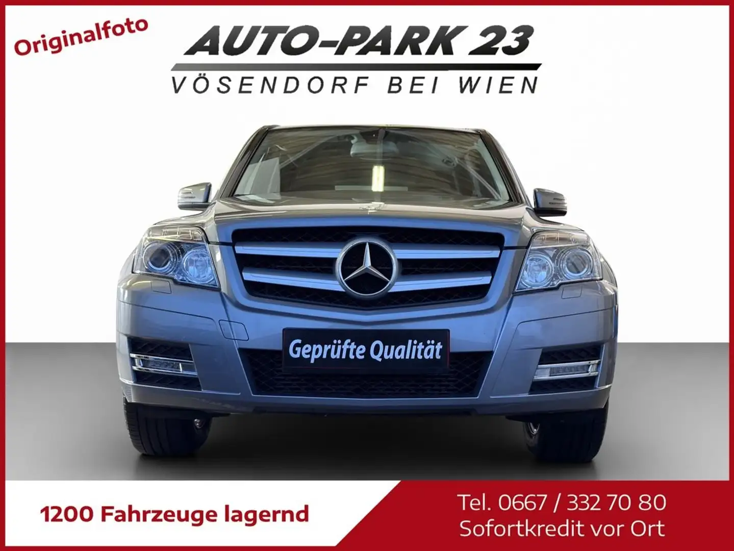 Mercedes-Benz GLK 220 GLK 220CDI BLF 4MATIC Aut.*PICKERL 5/2027*MOD2011 Grau - 2