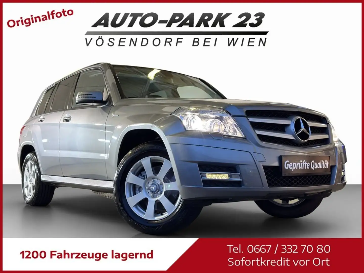 Mercedes-Benz GLK 220 GLK 220CDI BLF 4MATIC Aut.*PICKERL 5/2027*MOD2011 Grau - 1