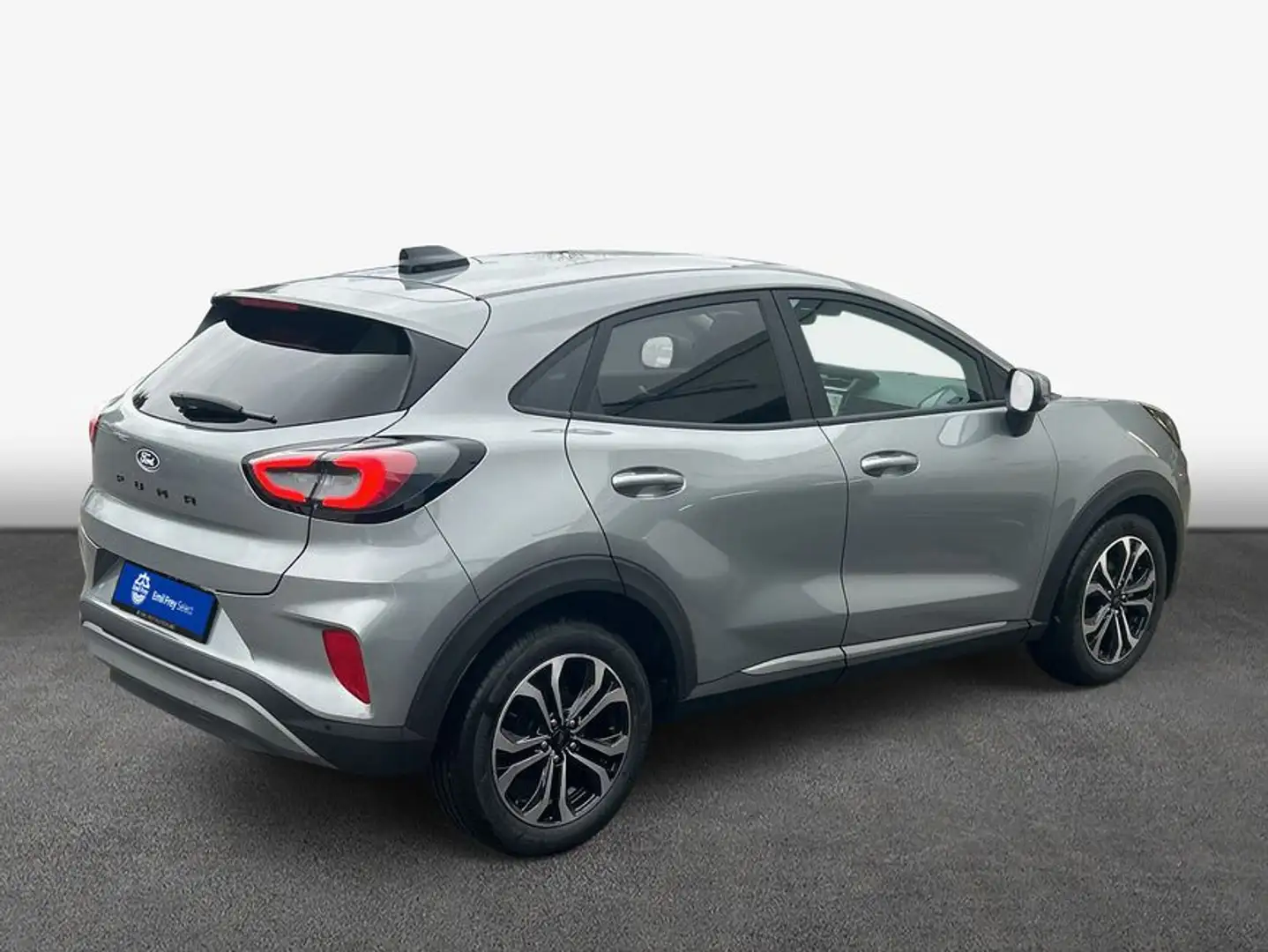 Ford Puma 1.0 EcoBoost Hybrid TITANIUM 92 kW, 5-türig Silber - 2