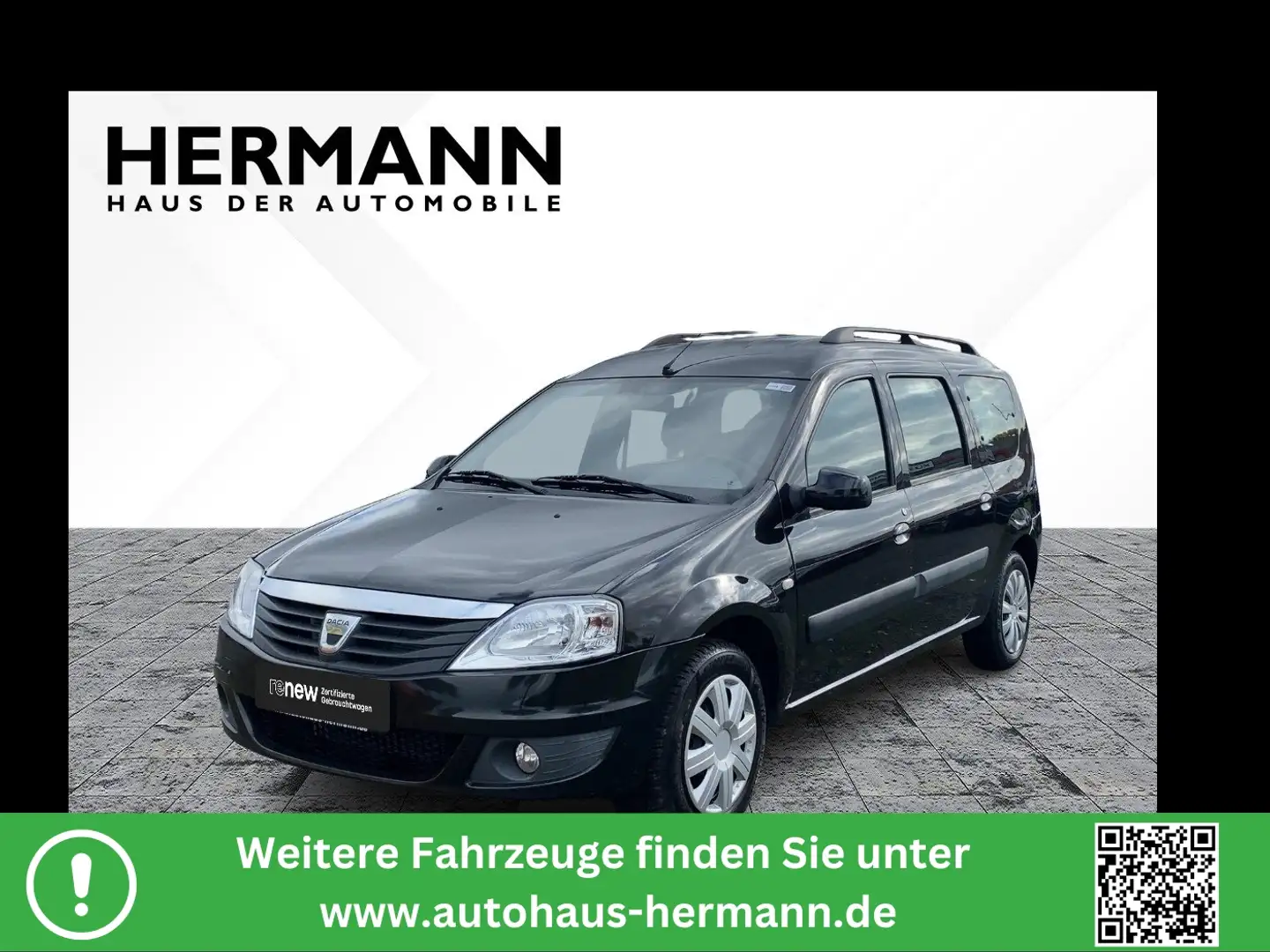 Dacia Logan Kombi 1.6 16V MCV Laureate *AHK*Klima* Zwart - 1