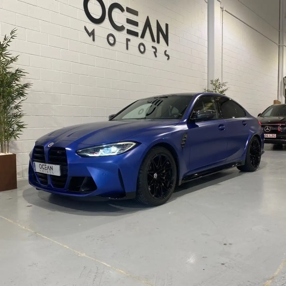 BMW M3 Competition MxDrive Bleu - 1