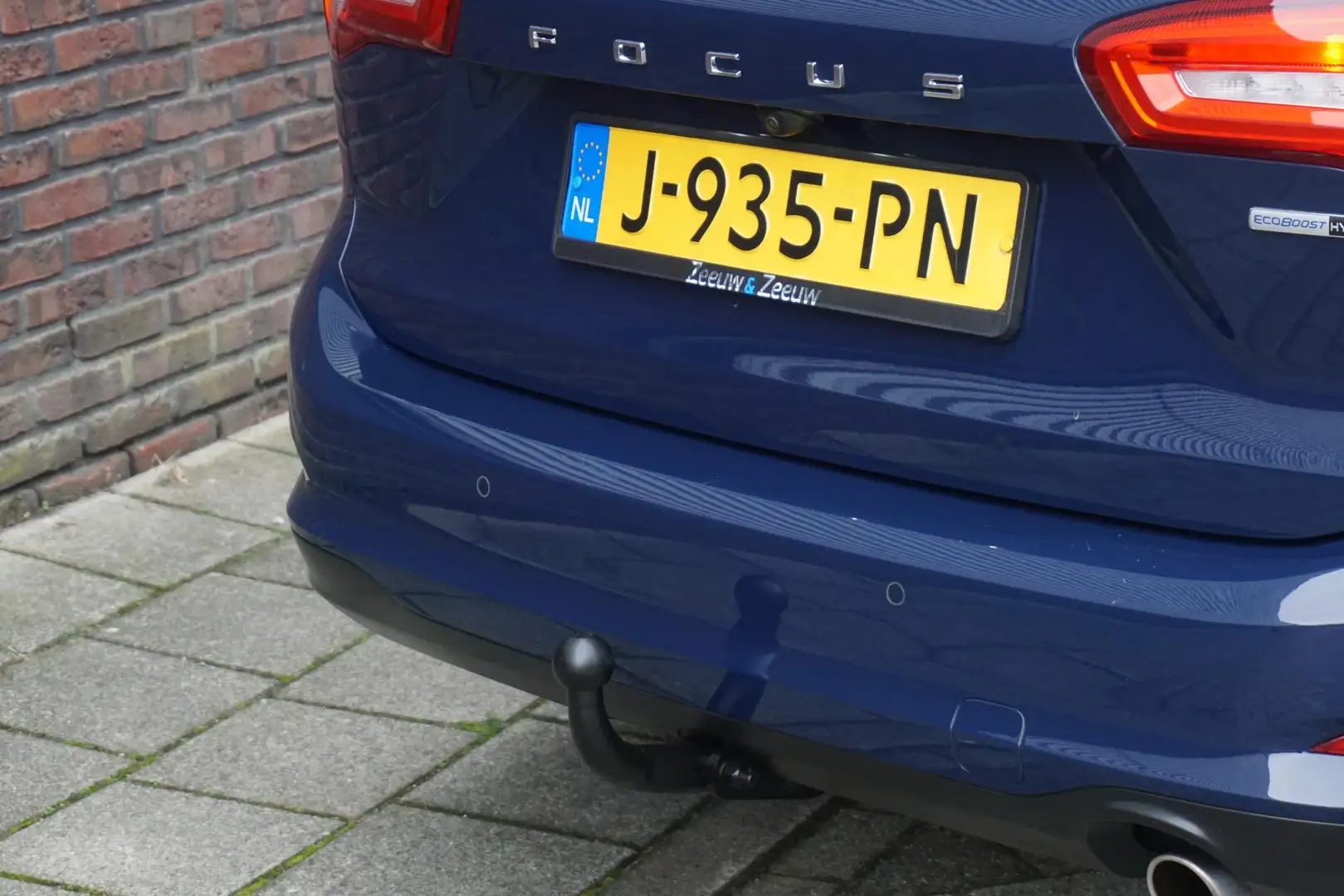 Ford Focus Wagon 1.0 EcoB. 125PK Hybrid Business|Trekhaak|Cam Blauw - 2