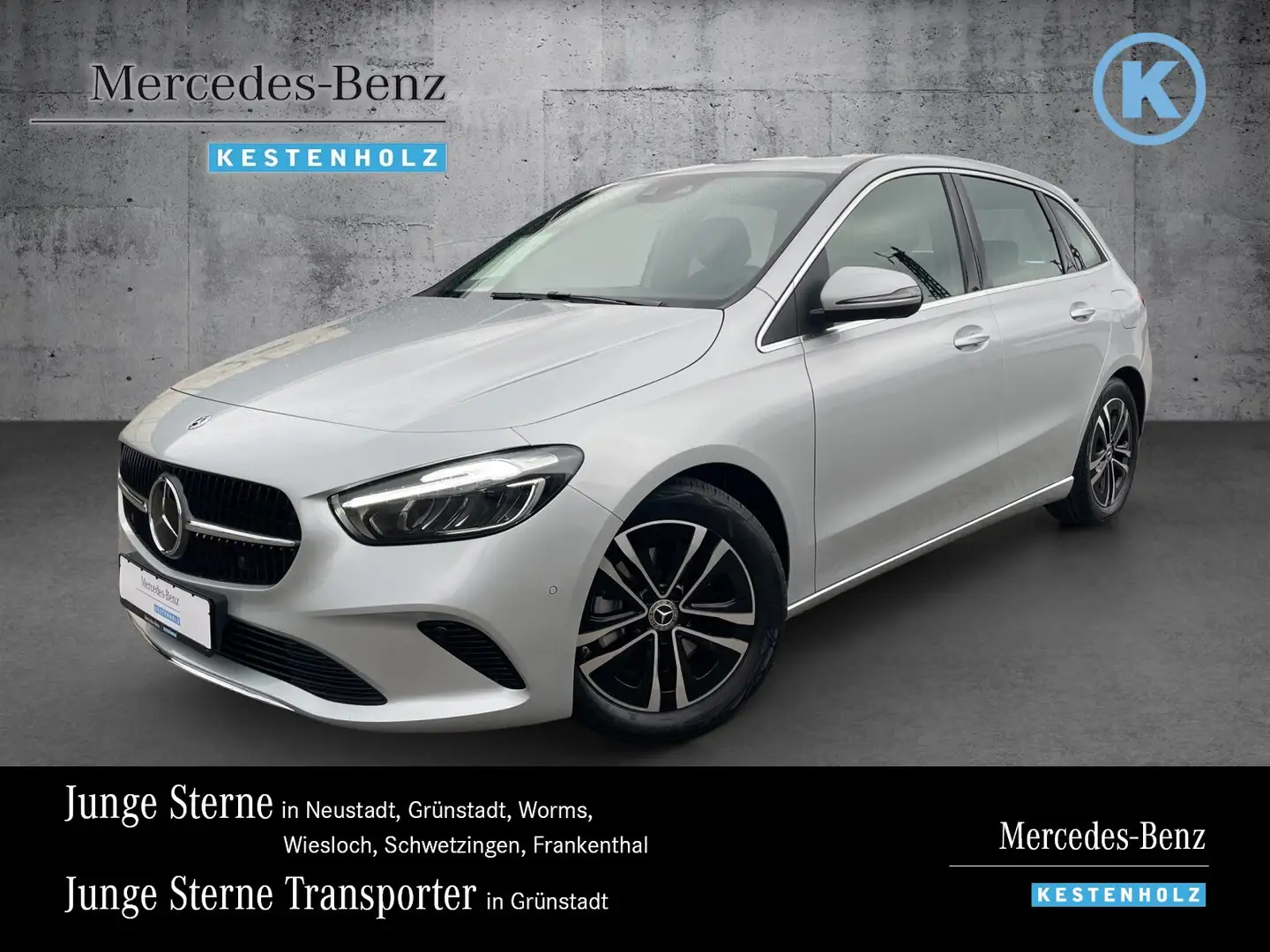 Mercedes-Benz B 180 B 180 PROGRESSIVE+DISTRO+LEDER+KAM+EASYP.+LENKHZ Plateado - 1