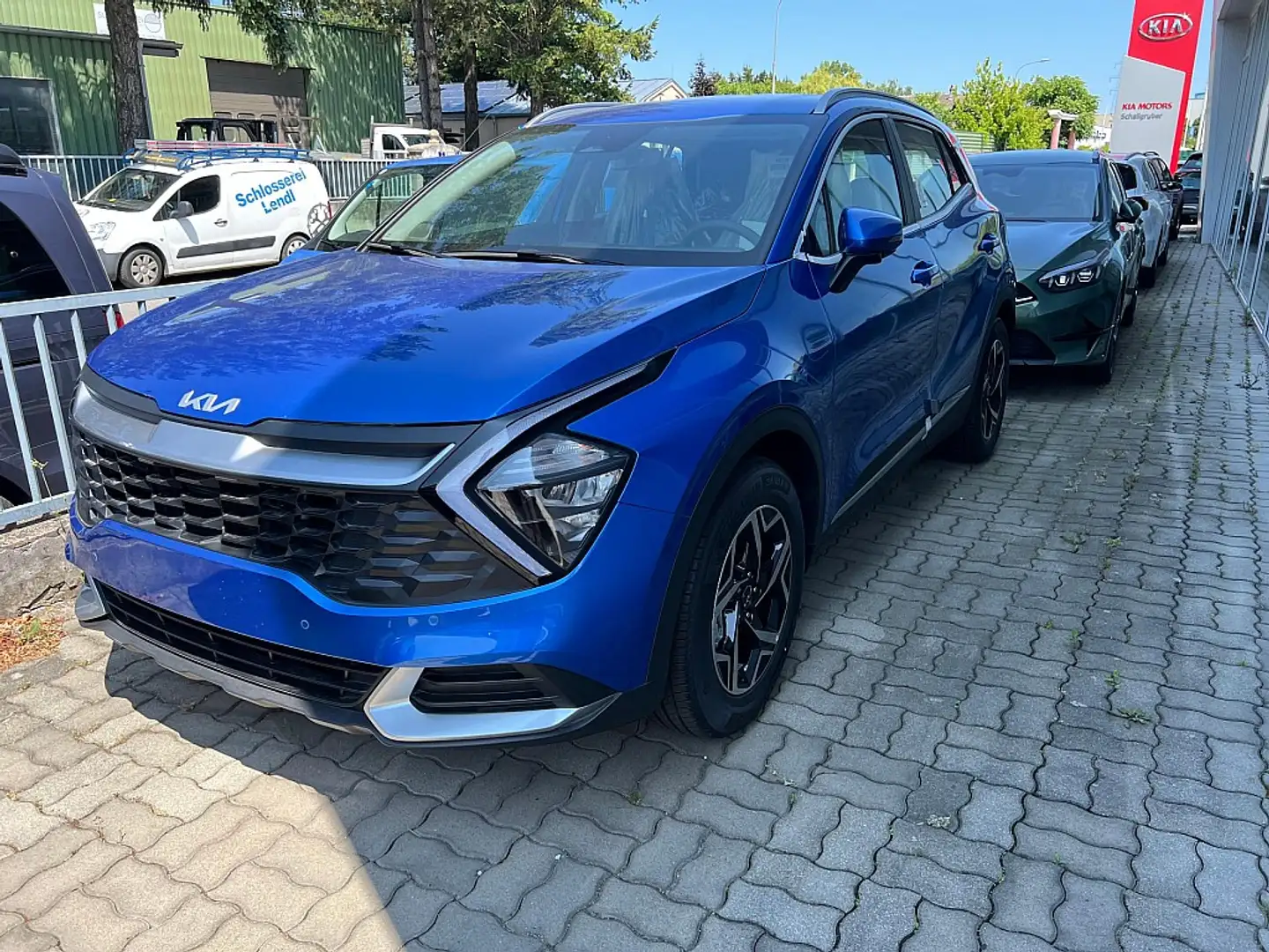 Kia Sportage 1,6 CRDI 48V Silber DCT Bleu - 1