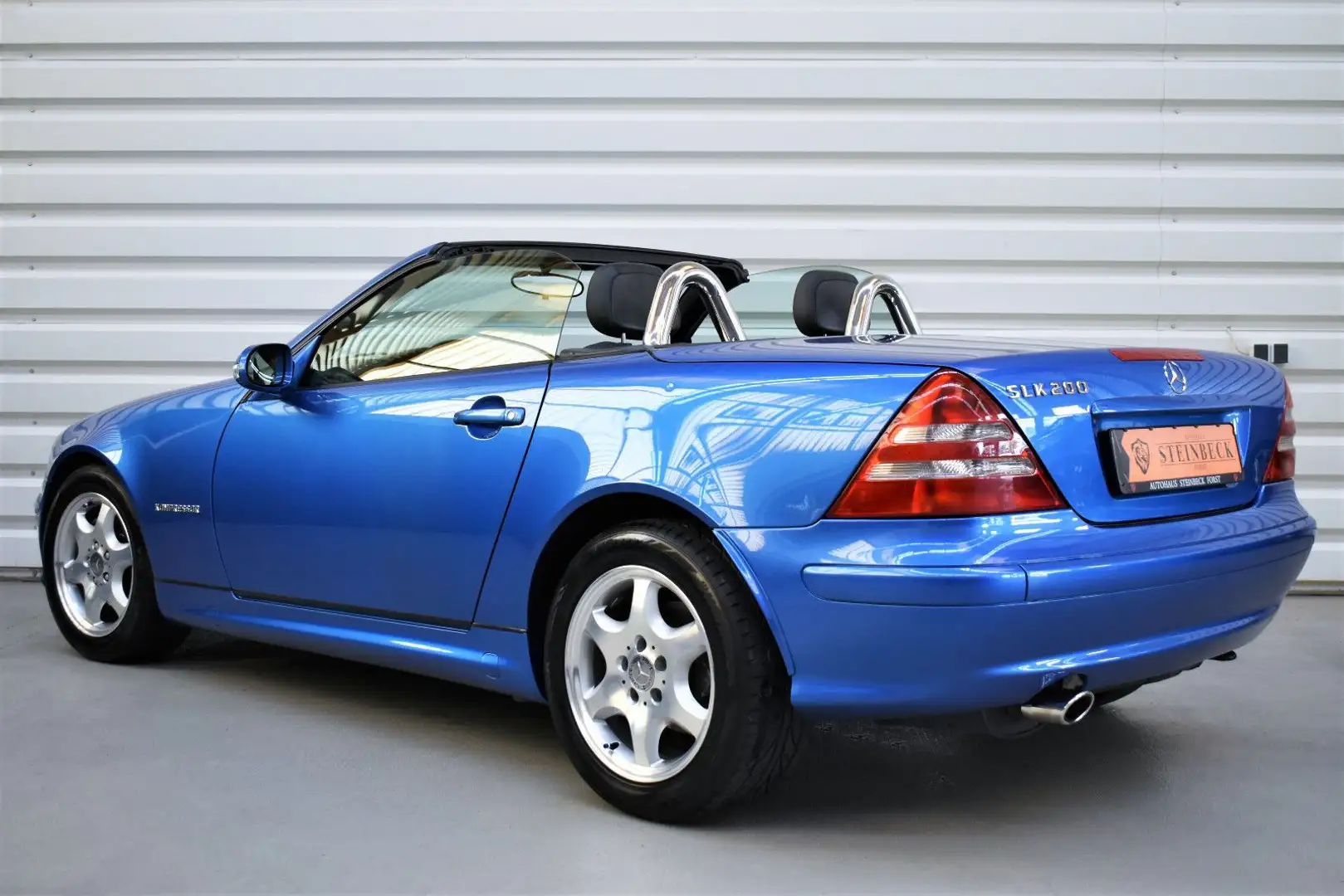 Mercedes-Benz SLK 200 SLK200 Kompressor+SHZ+Klima+Leder+Nur 51.800KM Bleu - 2